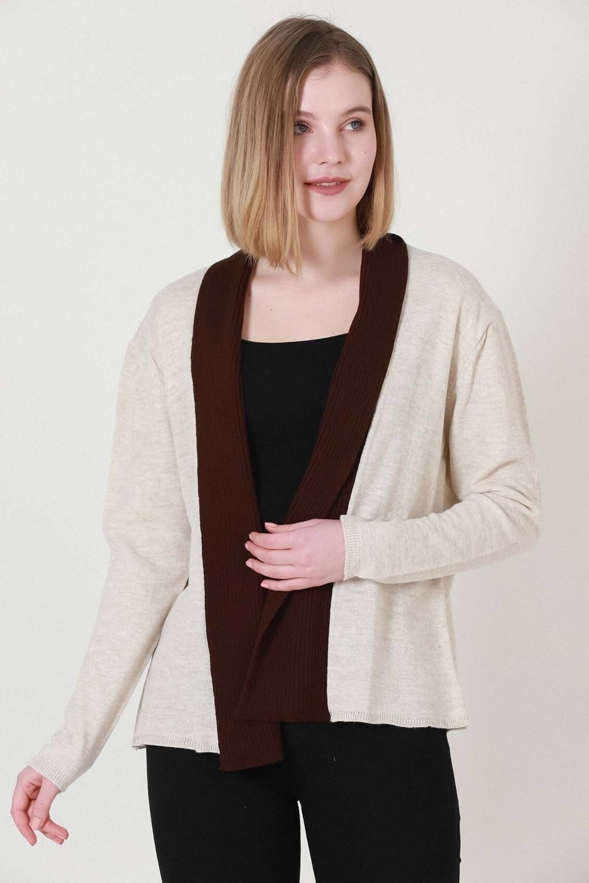 Beige color deals cardigan