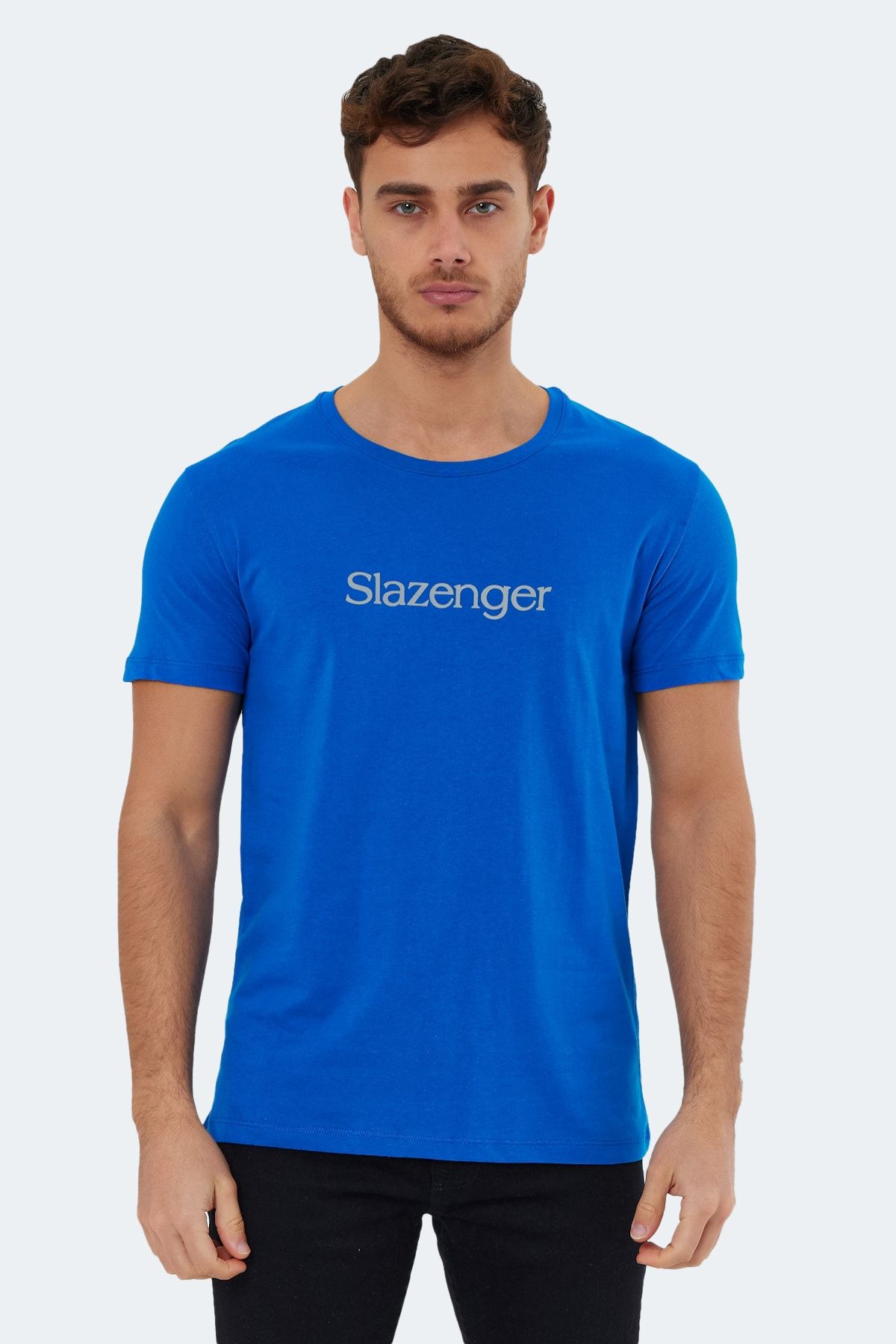 Slazenger T-Shirt Dunkelblau Regular Fit