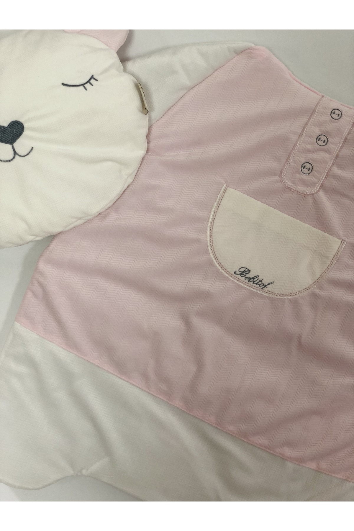 Bebitof Alt Açma Seti - Alt Açma Oyun Minderi Bebek Bakım Pembe fotoğrafı 5 (önizleme)