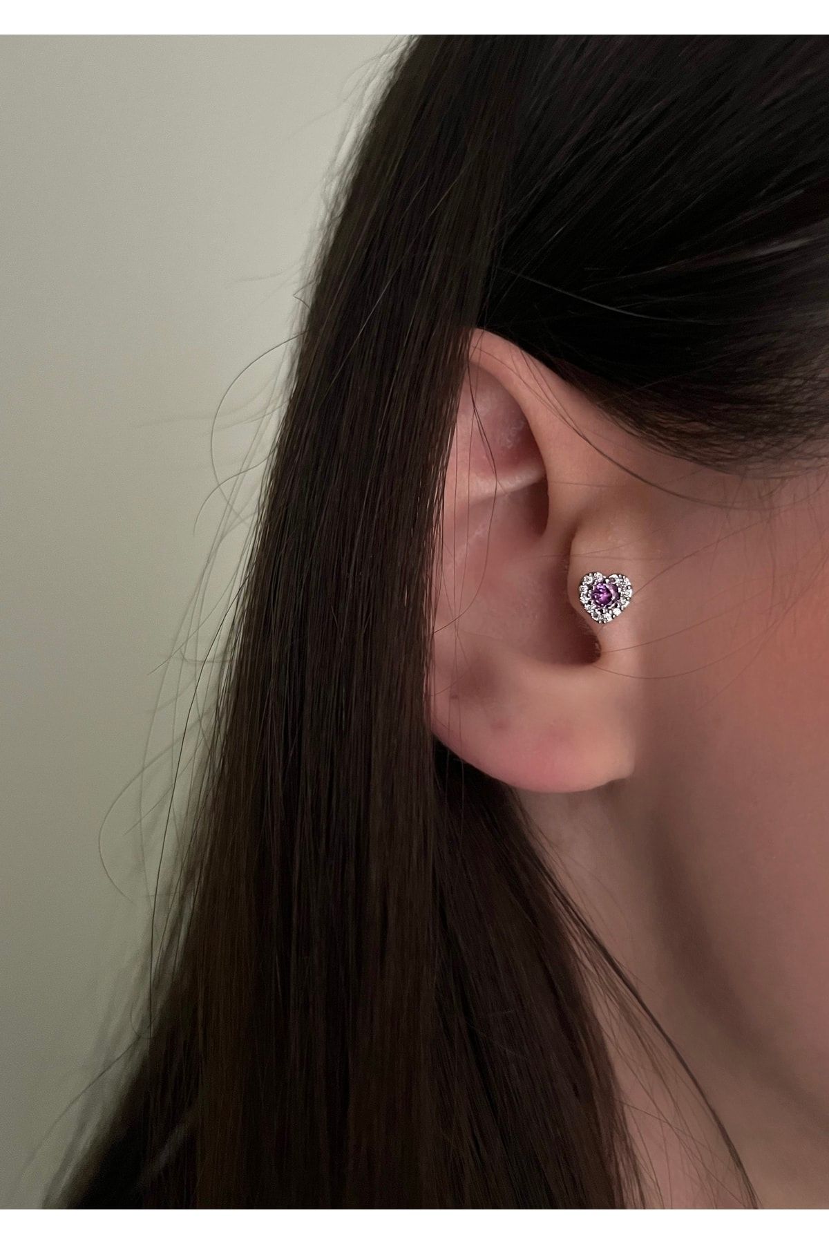 Heart 2025 tragus piercing