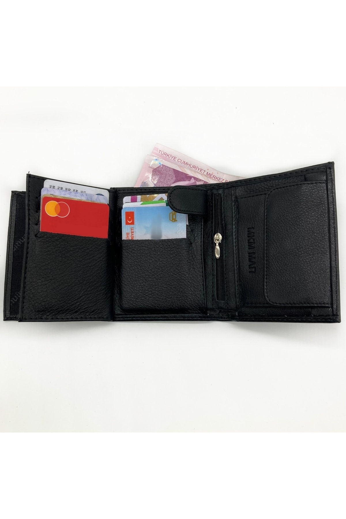 کیف پول مردانه مشکی Şener collection | SC060323-10 اورجینال - تصویر 3