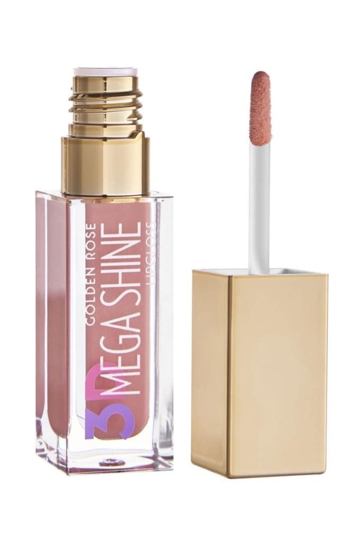 3D Mega Shine Lipgloss No:102 Golden Rose