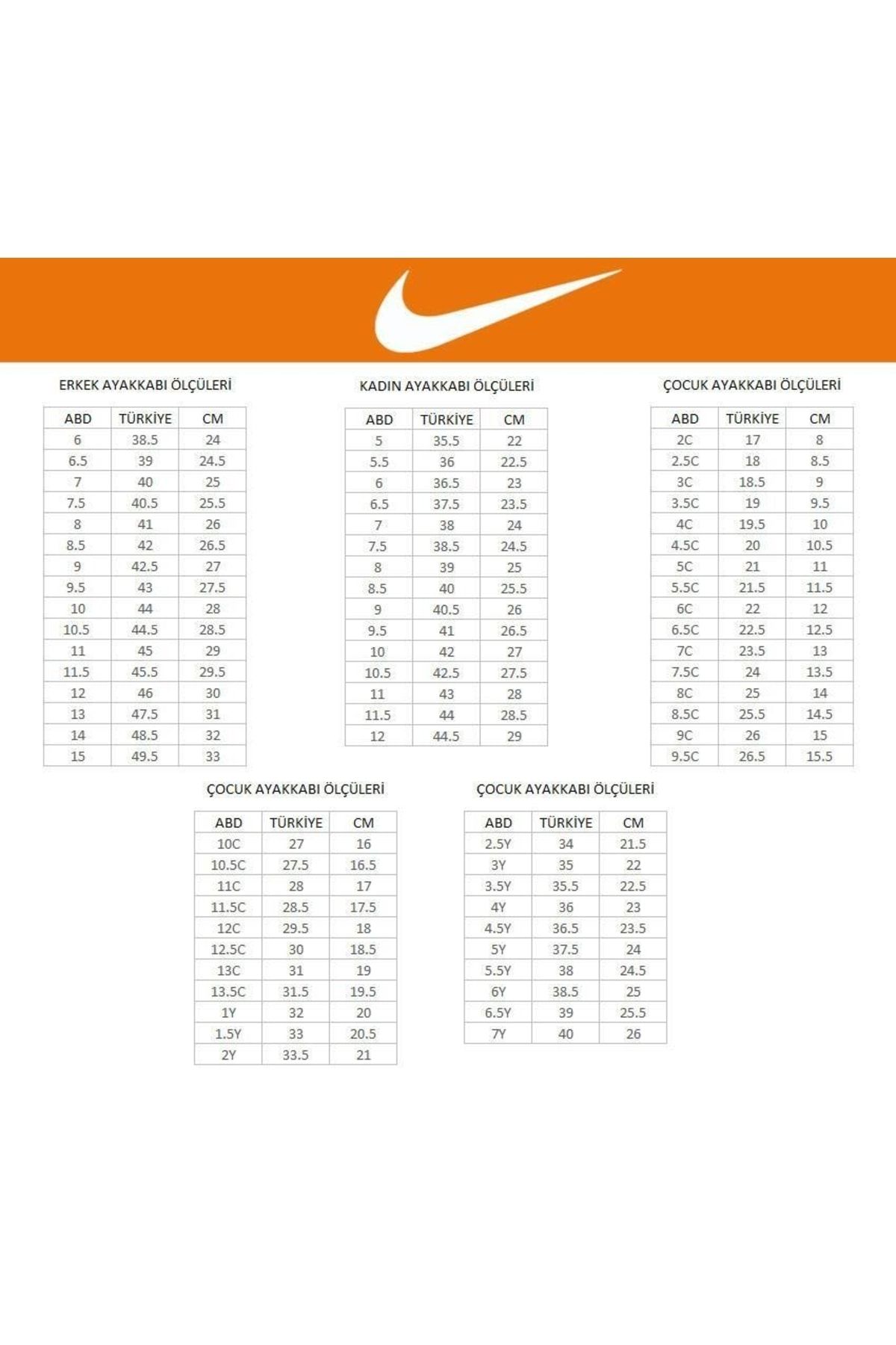 Nike 38.5 in cm deals