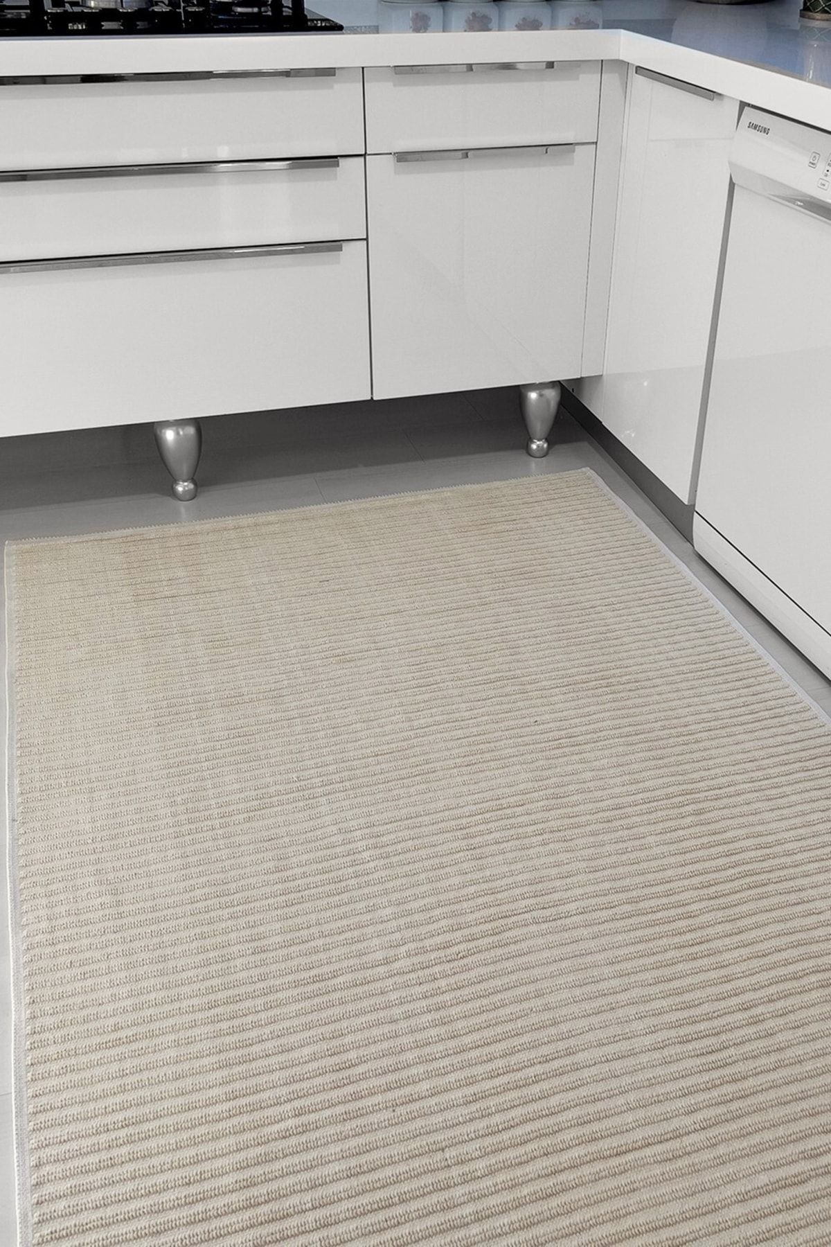 Konfor Halı Konfor Coco 2121 Yumuşak Örgü Modern Dokuma Pamuk Kilim