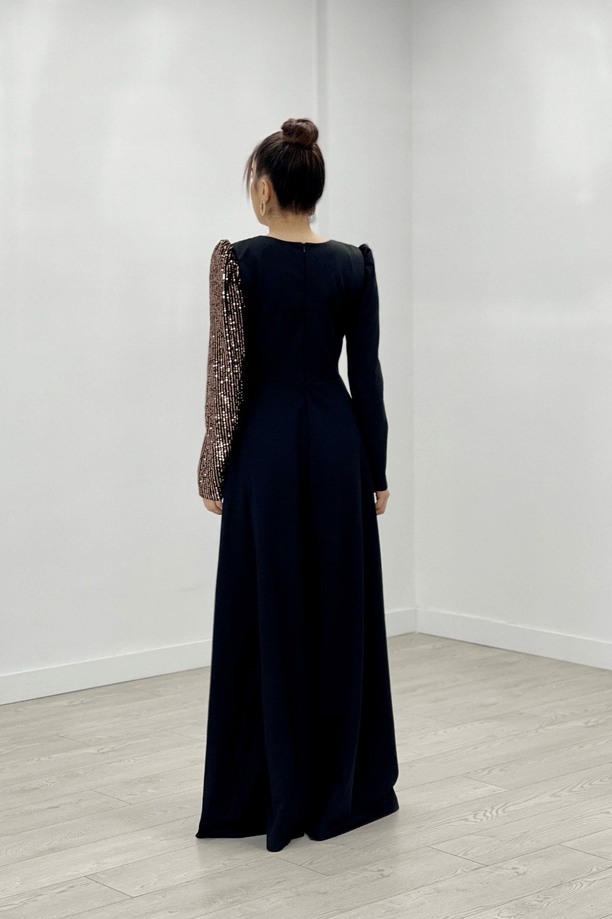 giyimmasal Evening Prom Dress Metallic Trendyol