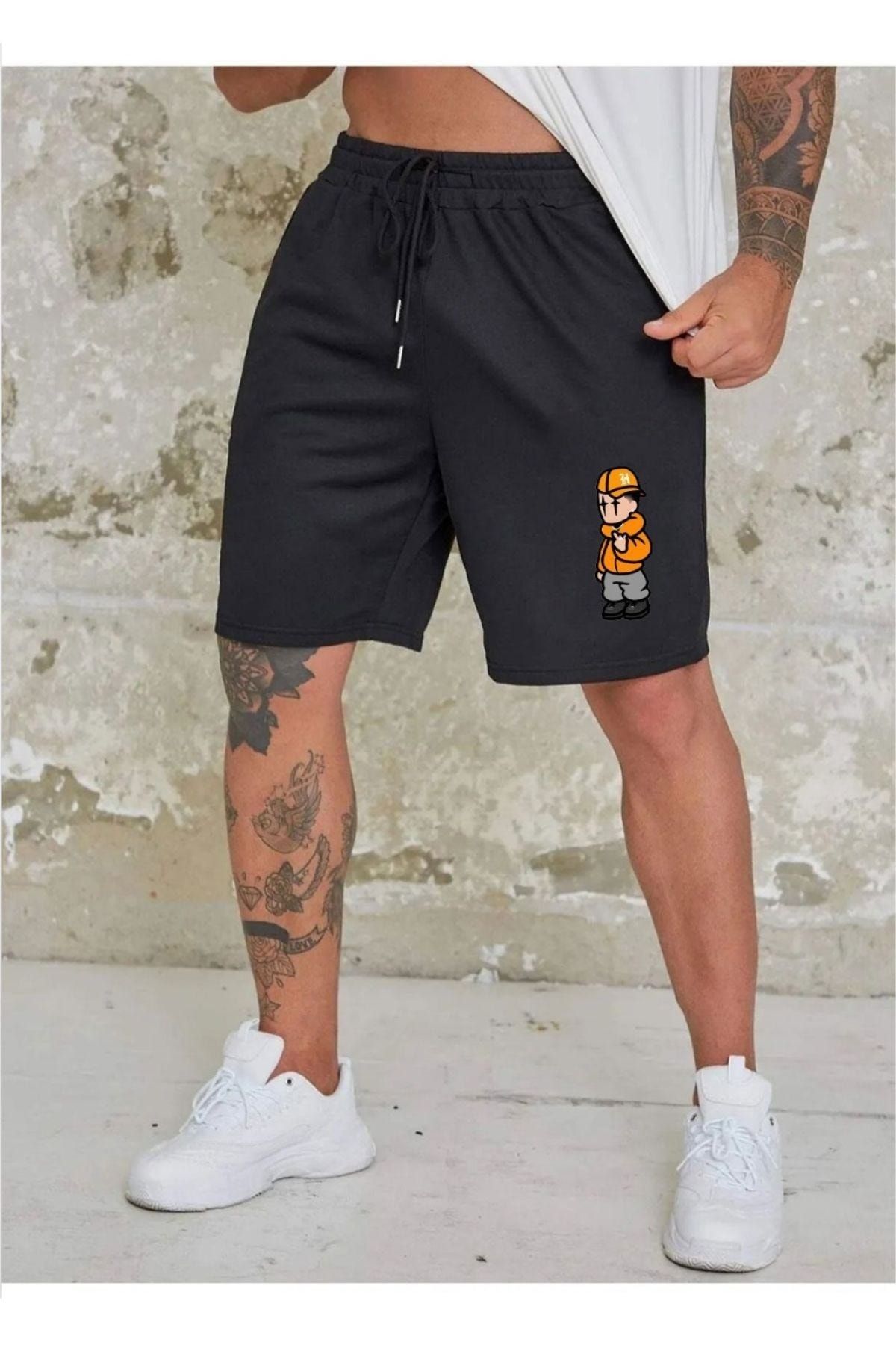 Cartoon hotsell nike shorts