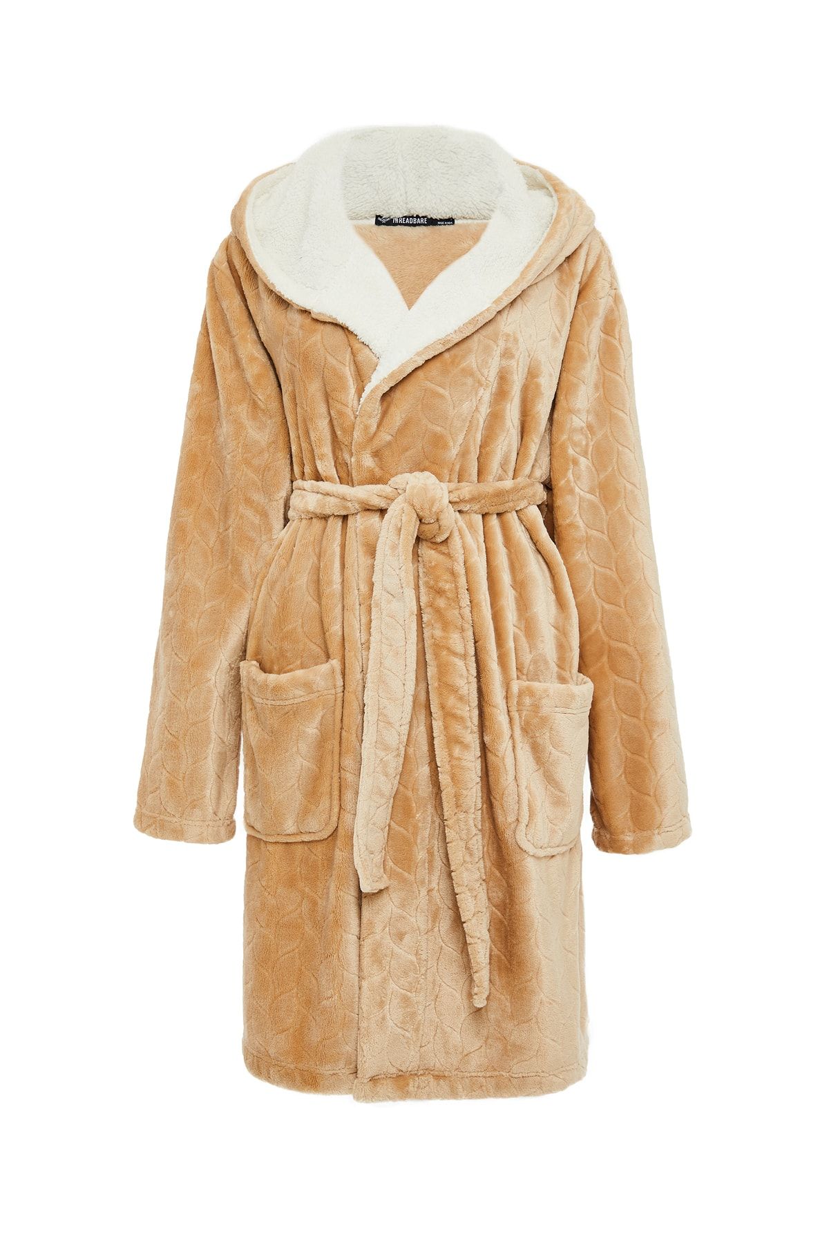Threadbare Pyjama Braun Unifarben Fast ausverkauft