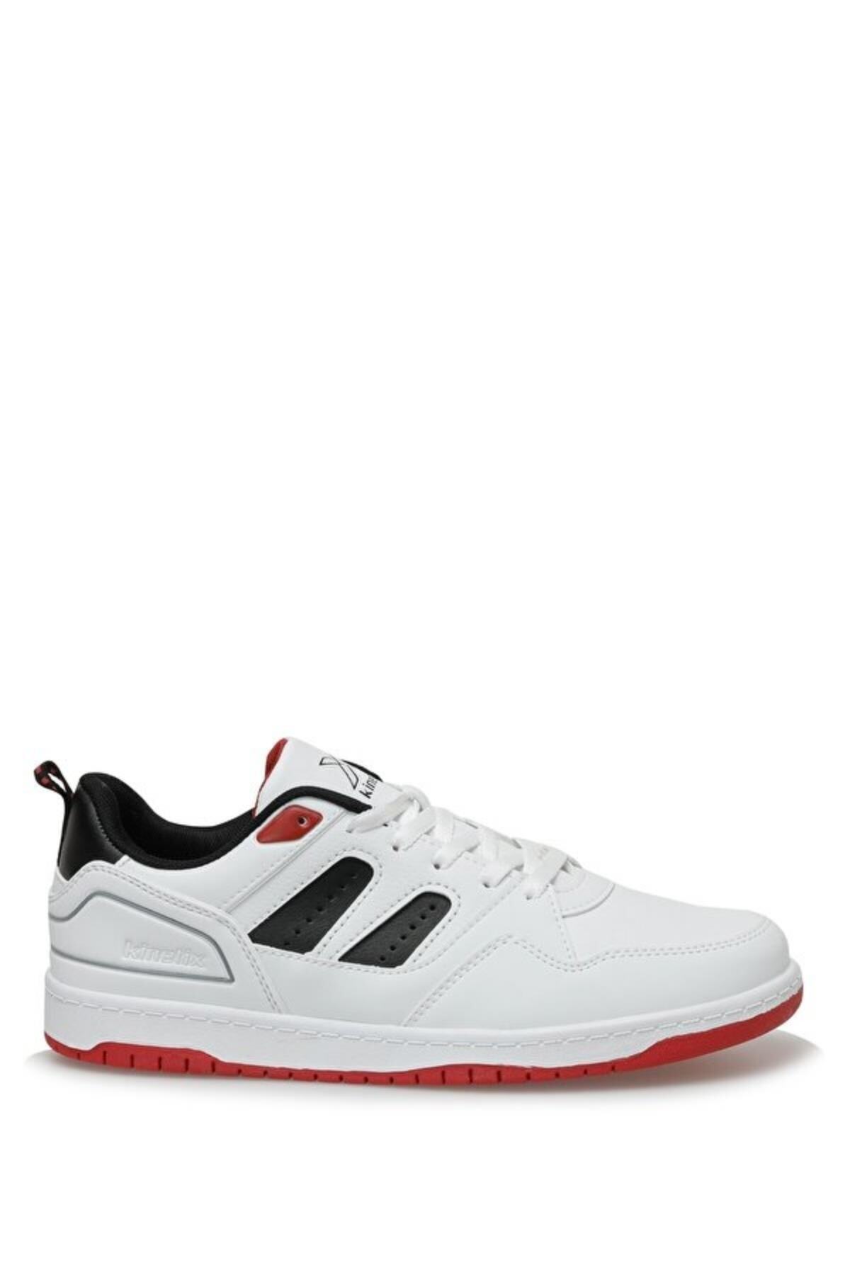 Kinetix-A10133427412010 101334274 Gına Pu 3Fx Kinetix Men's Sports Shoes WHITE/BLACK/A.RED 1