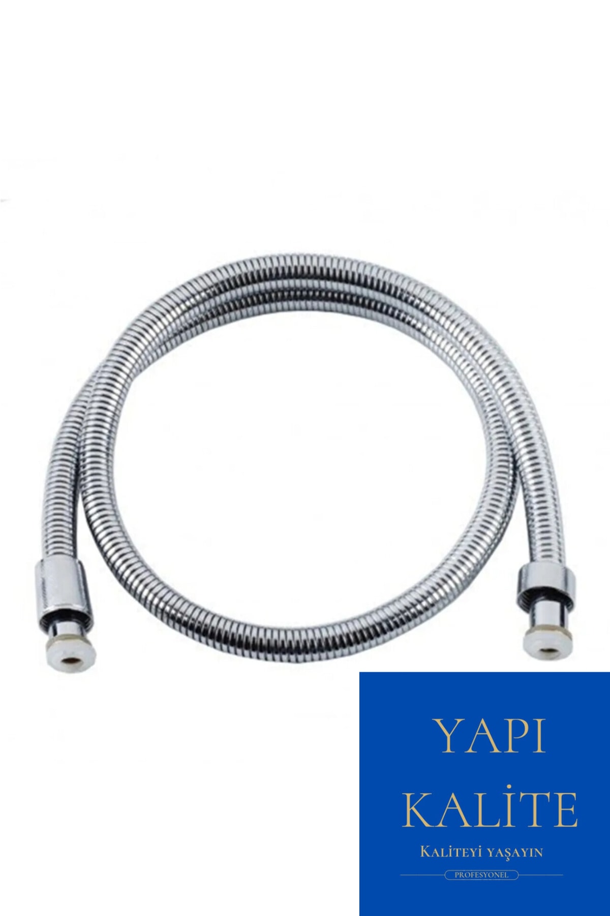 YAPI KALİTE Kısa Robot Duş Spiral Hortum 55cm Duş Hortumu