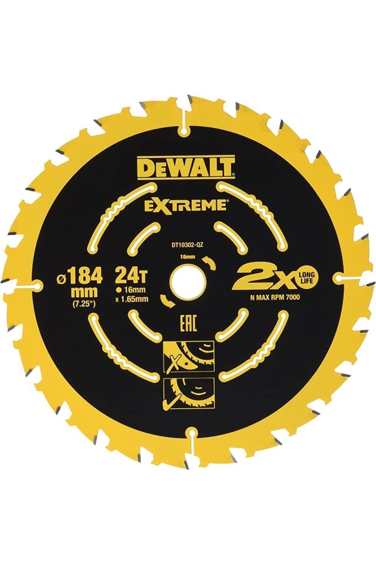 Dewalt Dt10302 185x16mm 24 Diş Atb Extreme Elmas Testere