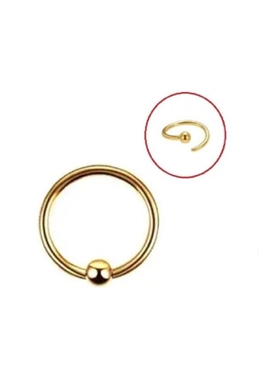 agbtasarım %100 Cerrahi Çelik Sabit Toplu Burun, Kulak, Kaş Nostril, Septum, ...