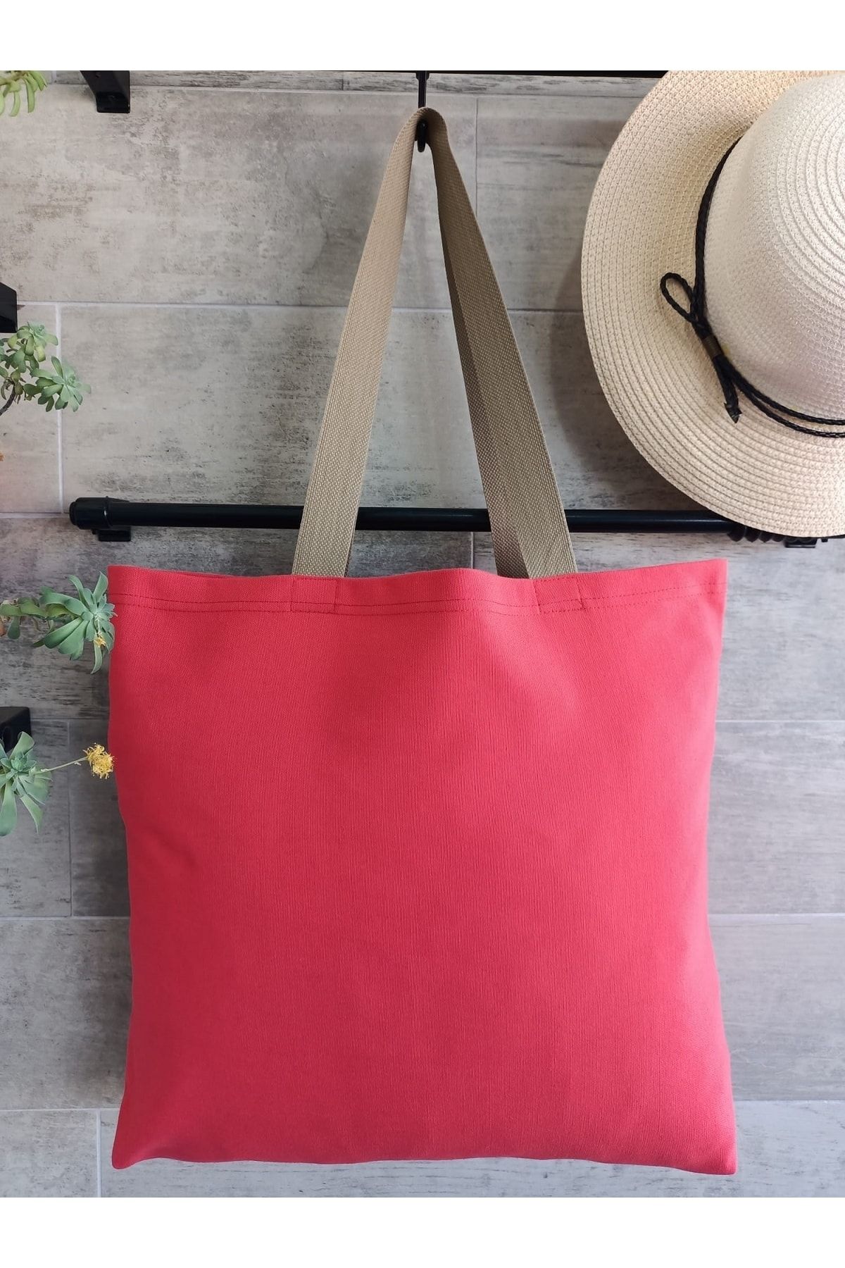 fabricorg-Duck Cloth Bag Suitable for Punch (47X36X8 CM) 1