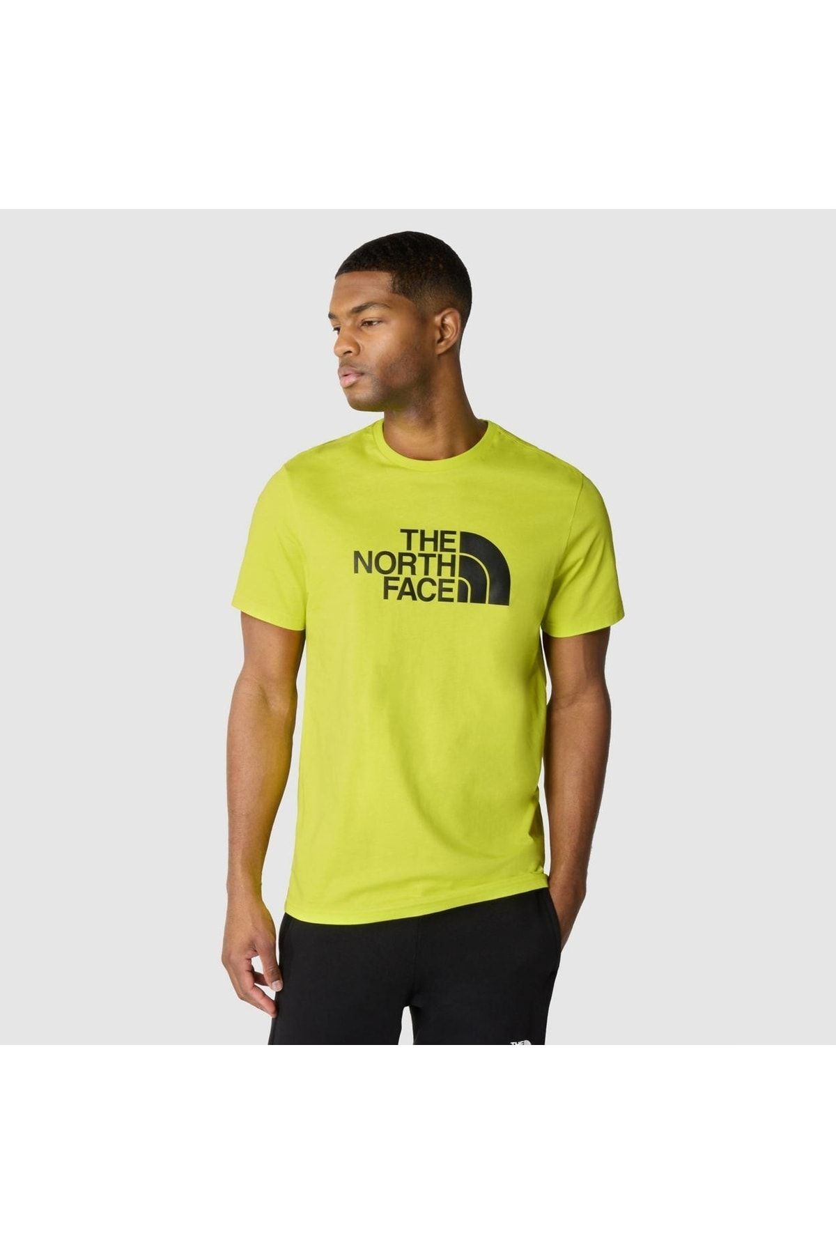 Yellow north face 2025 t shirt