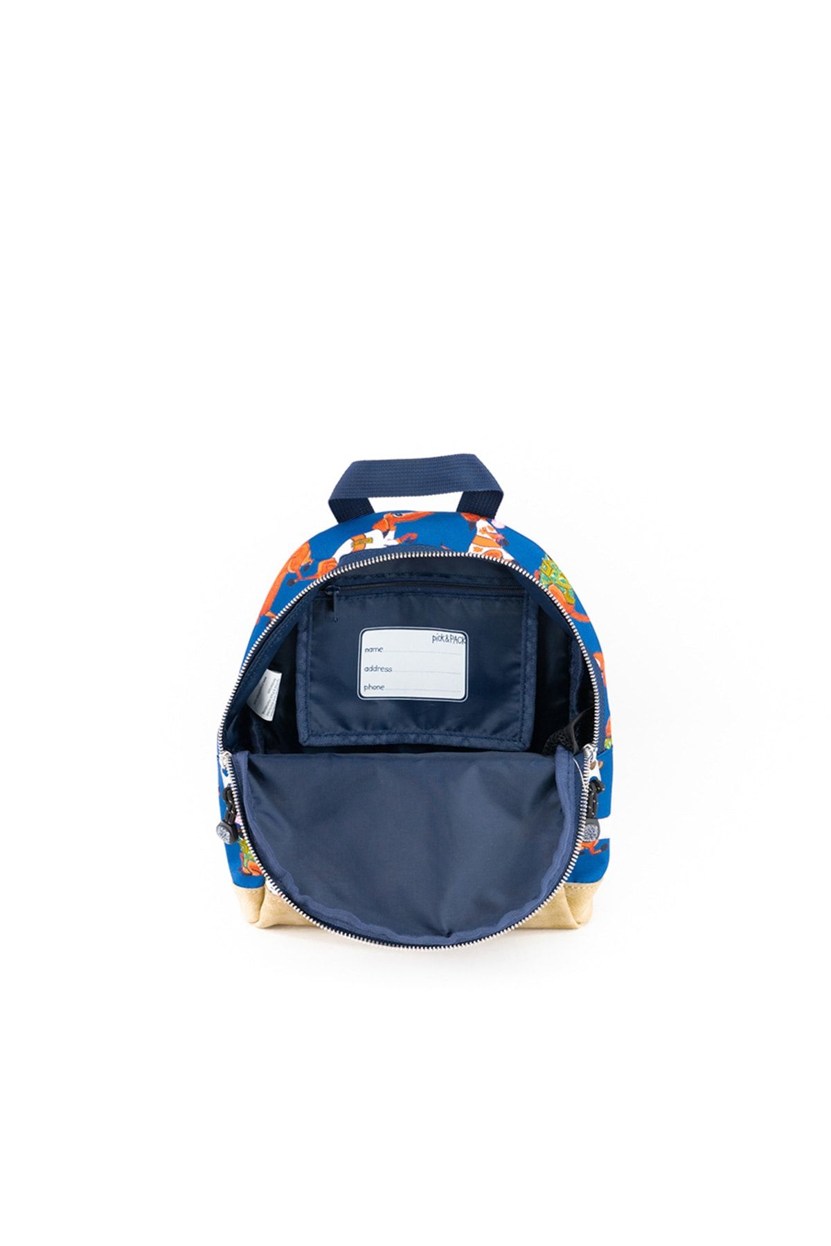 pick &amp; PACK Schulrucksack Blau Animal Print Fast ausverkauft OB8976