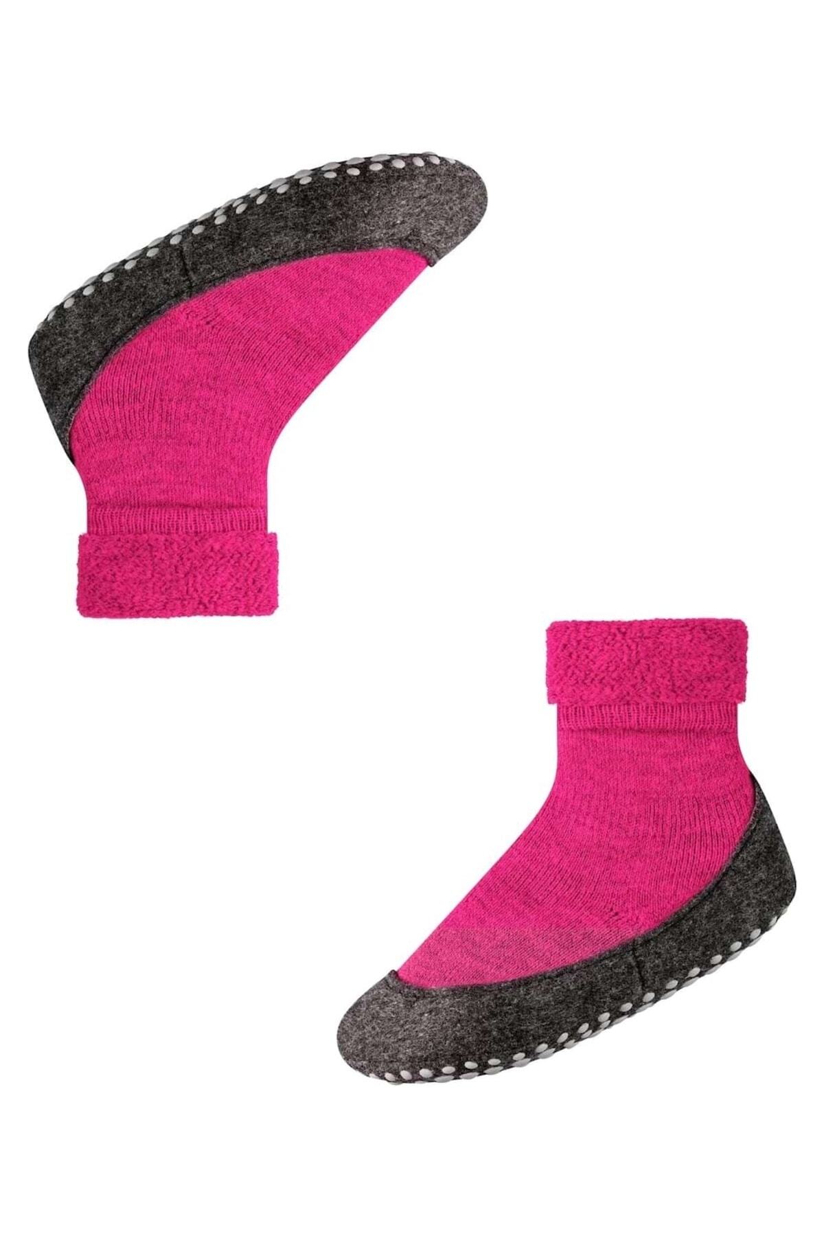 FALKE-Kinder Hausschuhe - Cosyshoe, Pantoffeln, Anti-Rutsch, Schurwolle 4