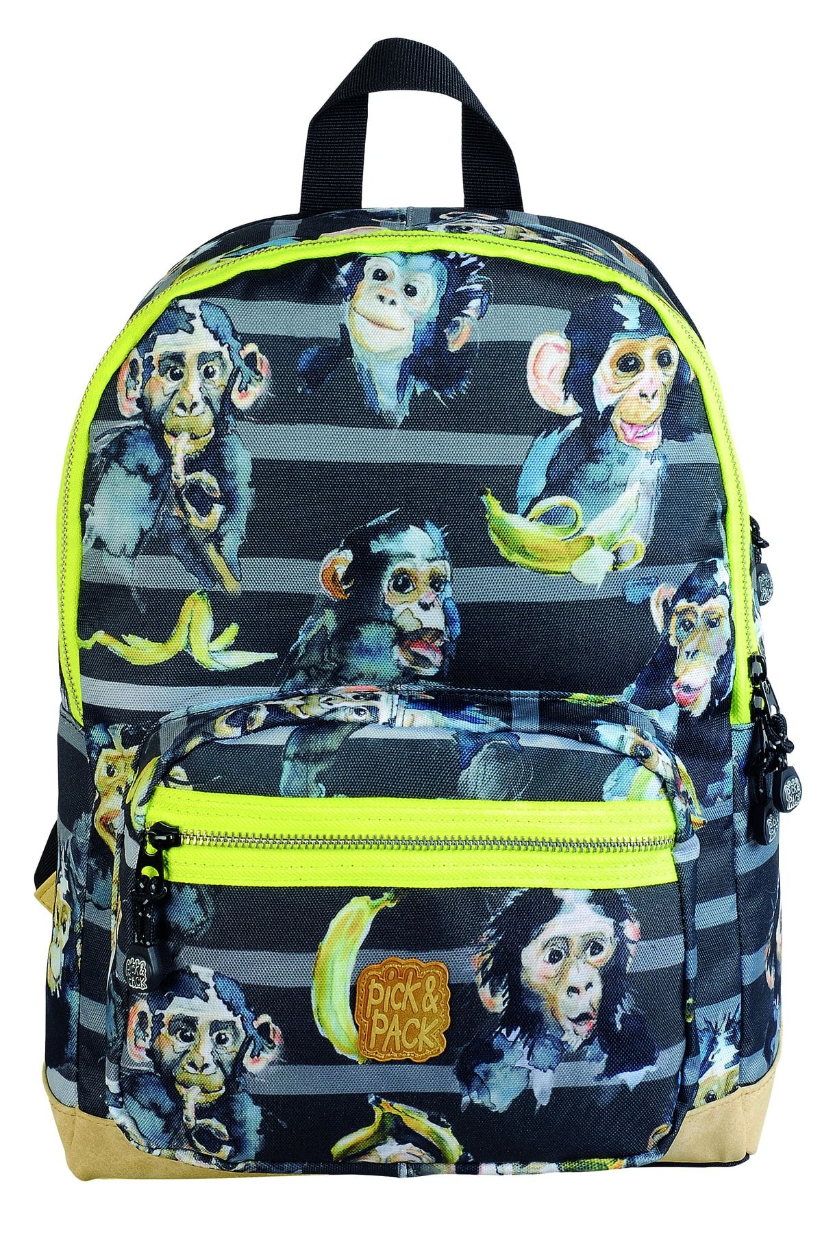 pick & PACK Schulrucksack Schwarz Animal Print Fast ausverkauft