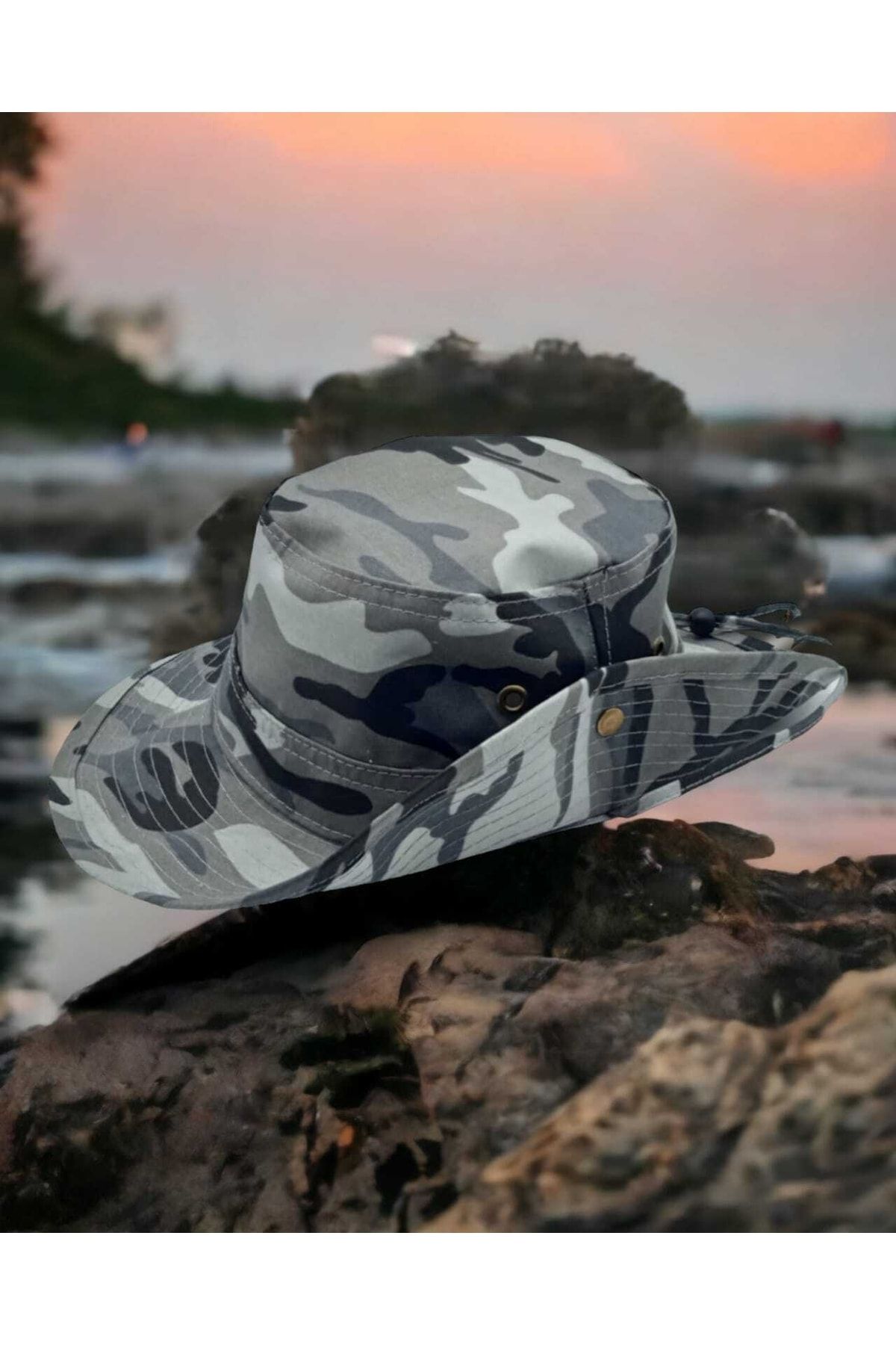 Uniquerrs Unisex Summer Foldable Safari Fedora Hat Trendyol