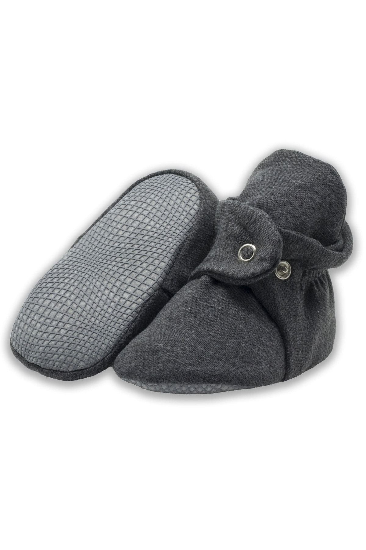 Ella Bonna Hausstiefel Grau Flacher Absatz