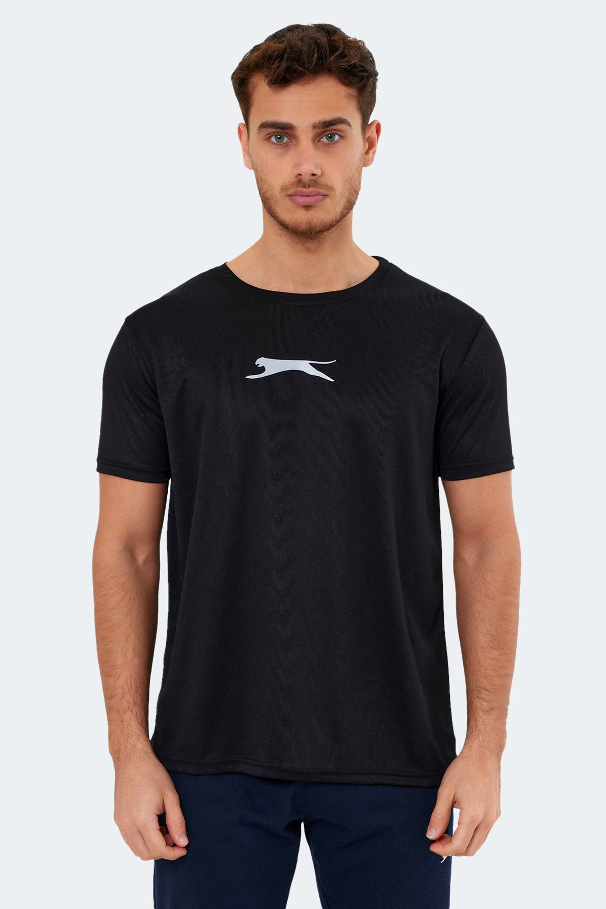 Slazenger T-Shirt Schwarz Regular Fit