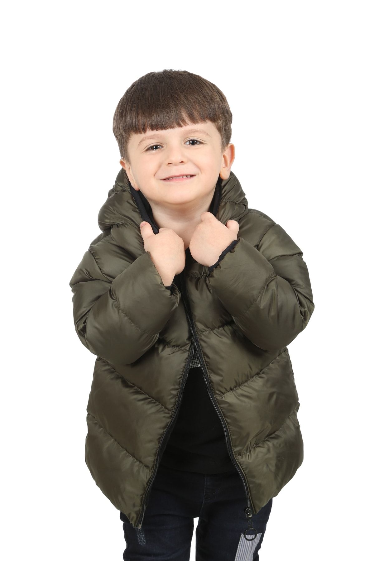 Boys hotsell khaki coat