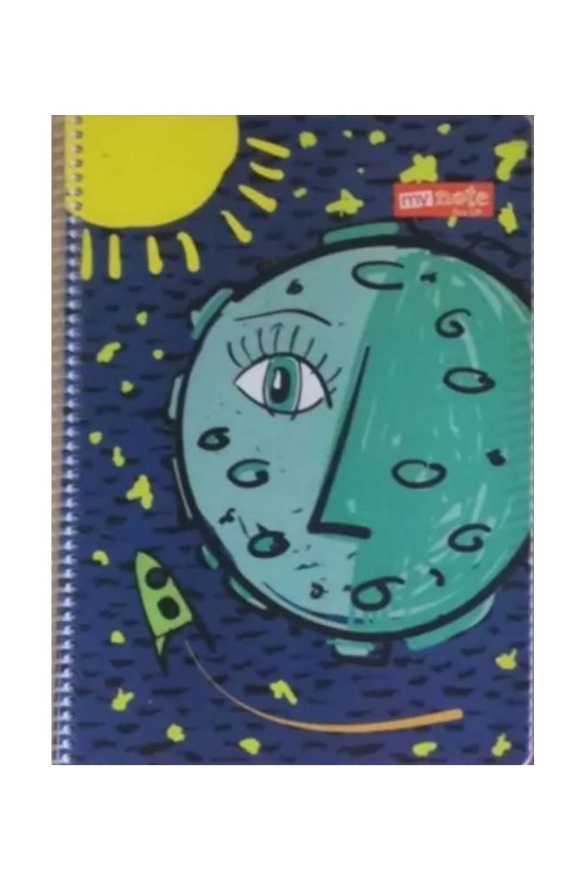 Mynote-10 Pieces Flex Up Spiral 60 Sheets Lined Notebook 4