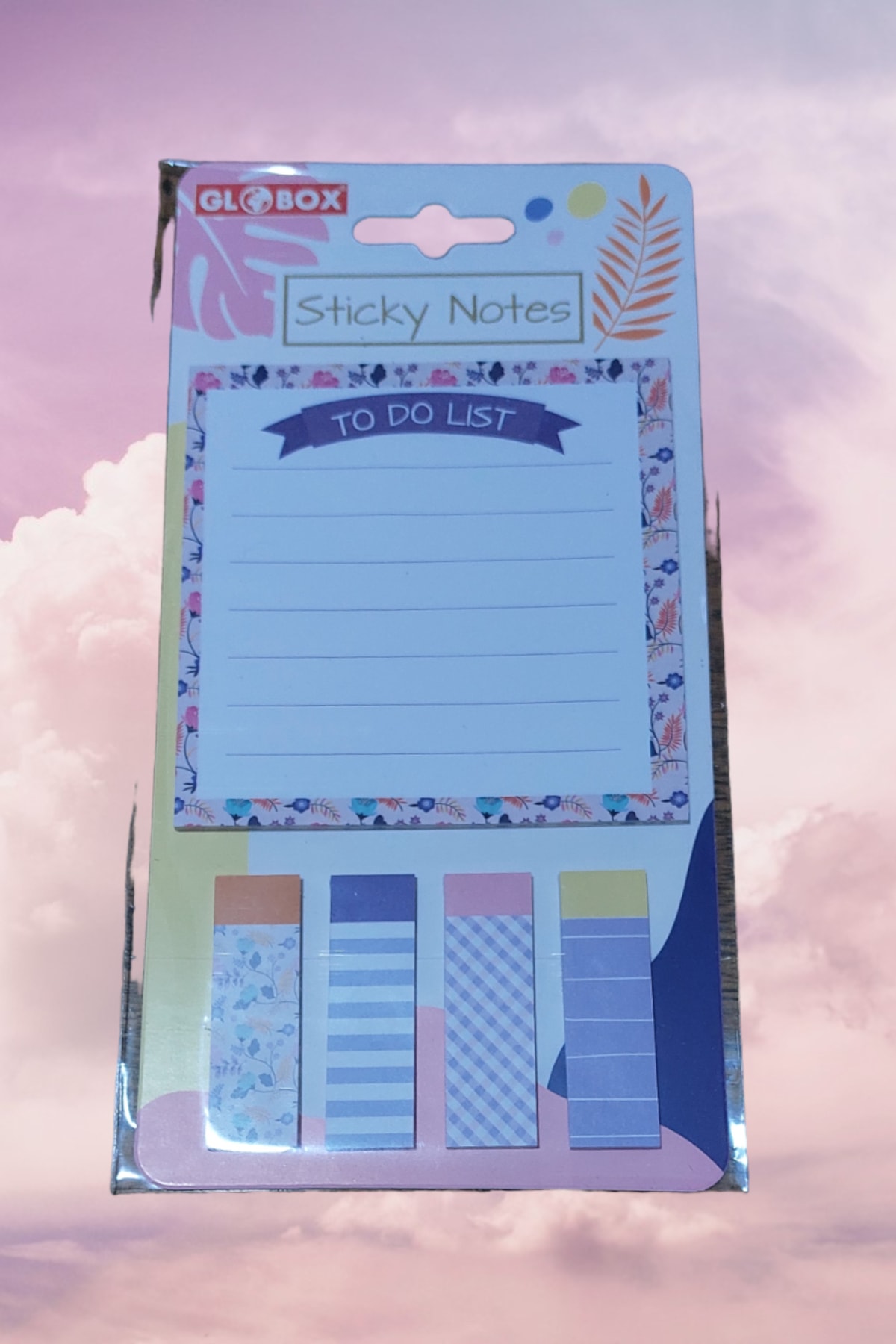 SEYFİKİRTASİYE To Do List Sticky Notes Yapışkanlı Not Kağıdı Seti Desenli
