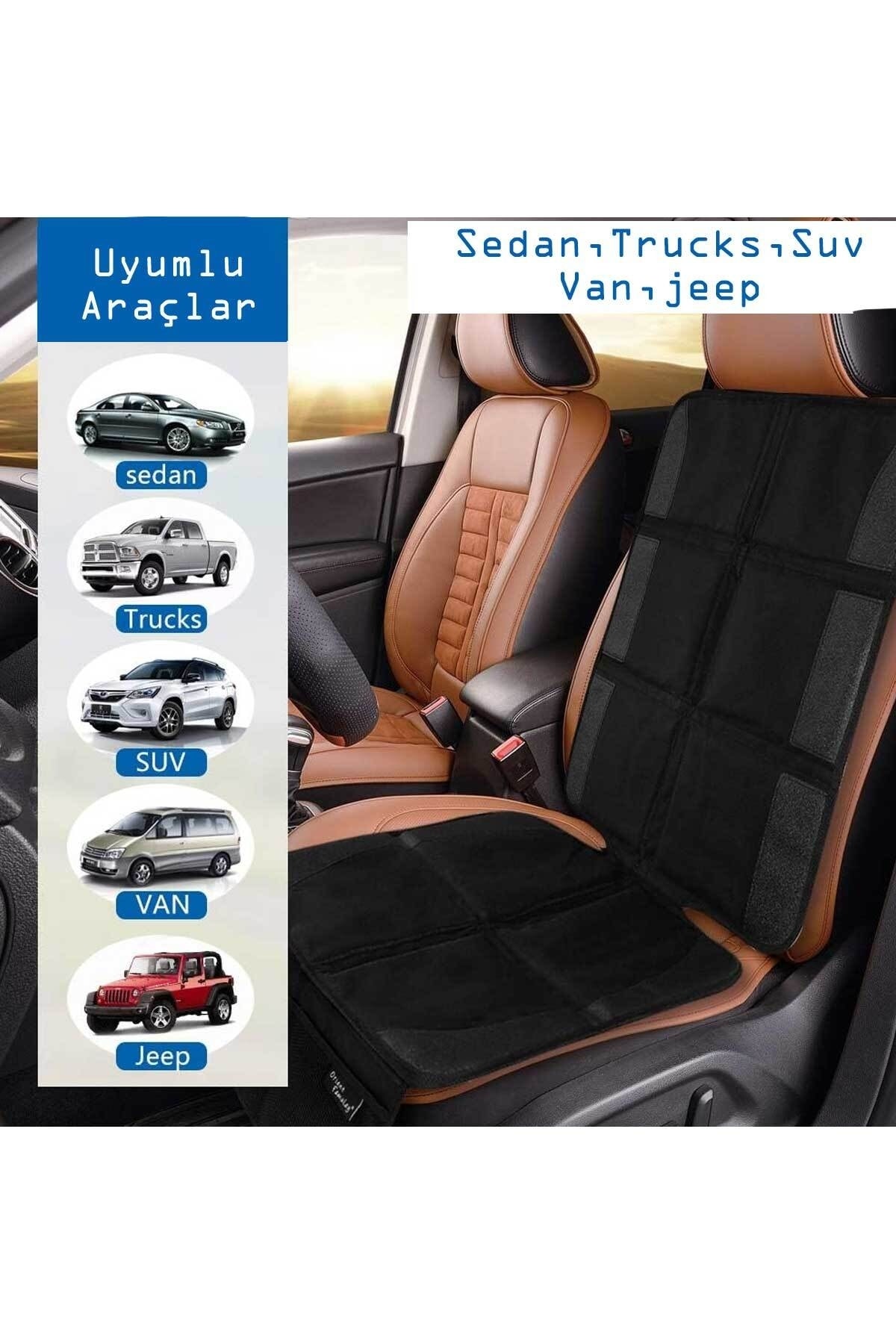 RevuBaby Araba Koltuğu Koruyucu Organizatör Cepli Çocuk Bebek Oto Koltuğukalın Dolgu Suya Dayanıklı 1 Adet fotoğrafı 2 (önizleme)