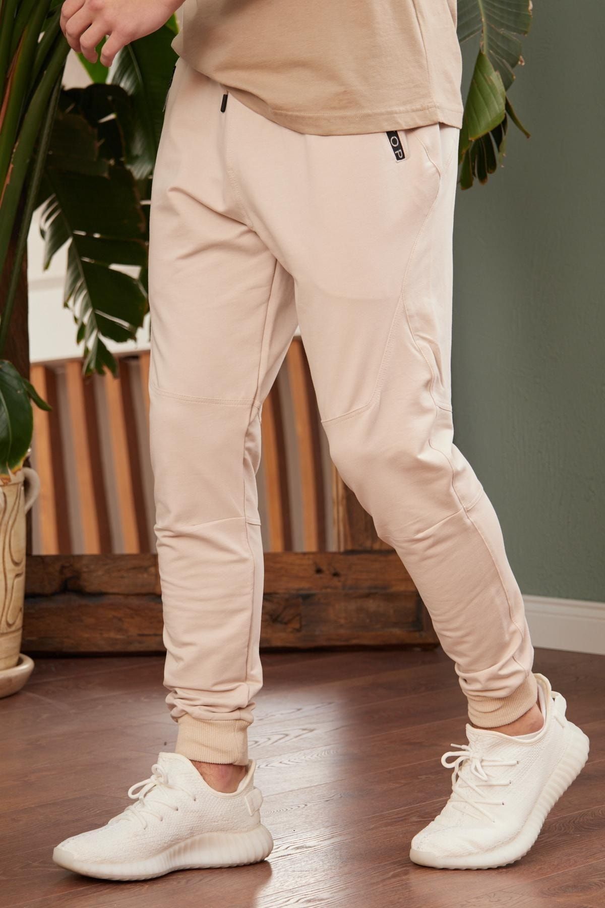Men's sweatpants best sale with elastic ankles