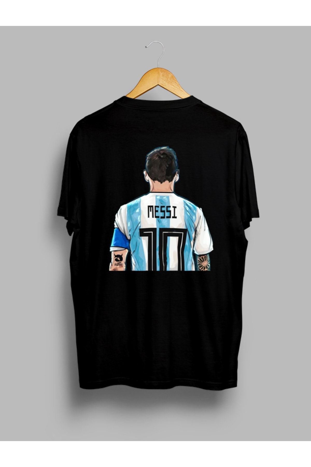 Messi jersey back discount