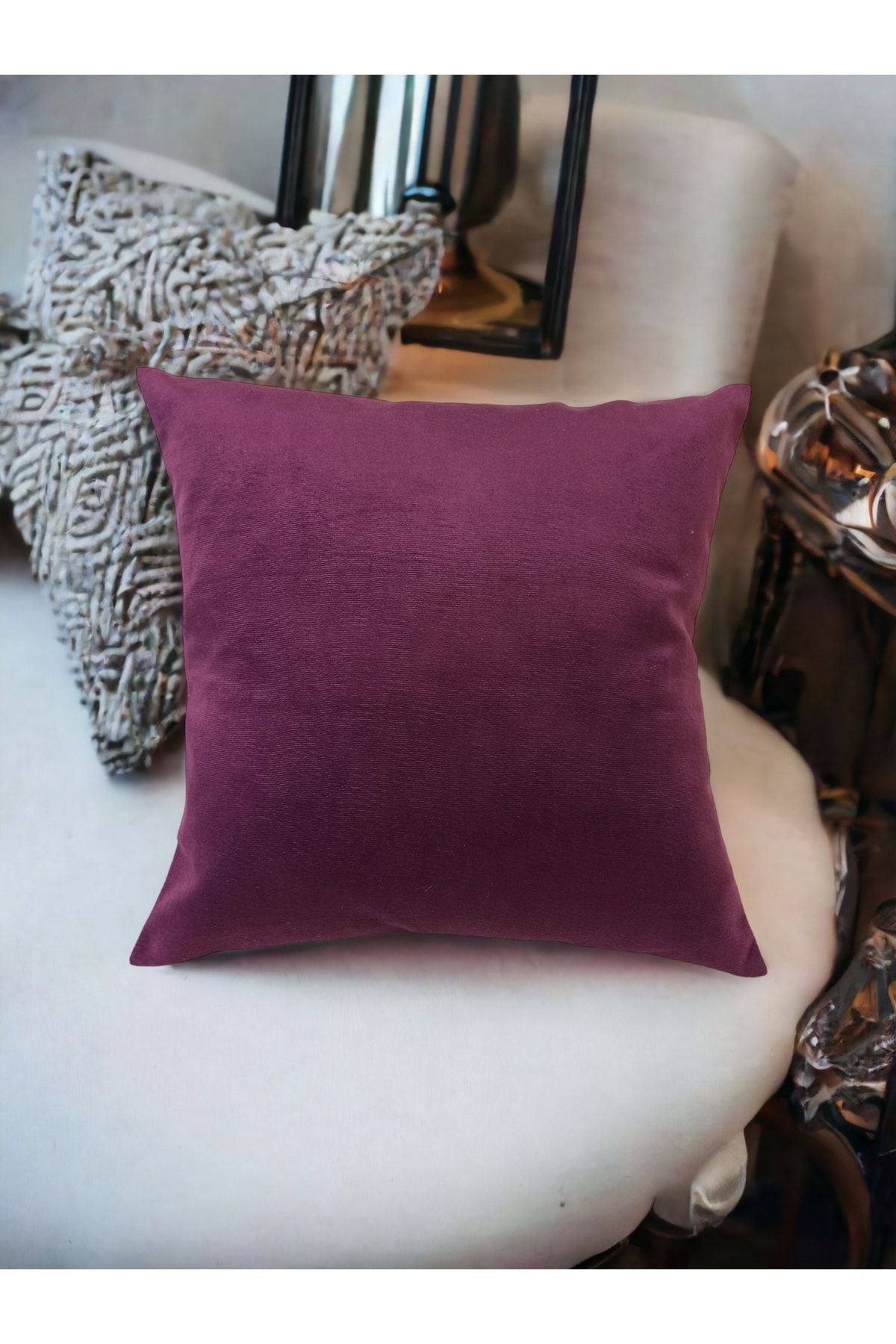 Dark purple cushion store covers