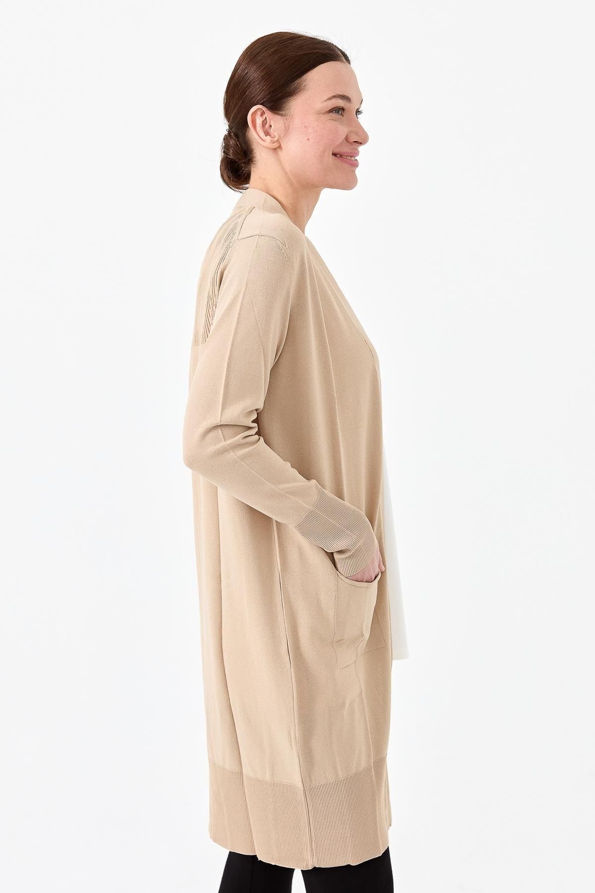 Beige online summer sweater