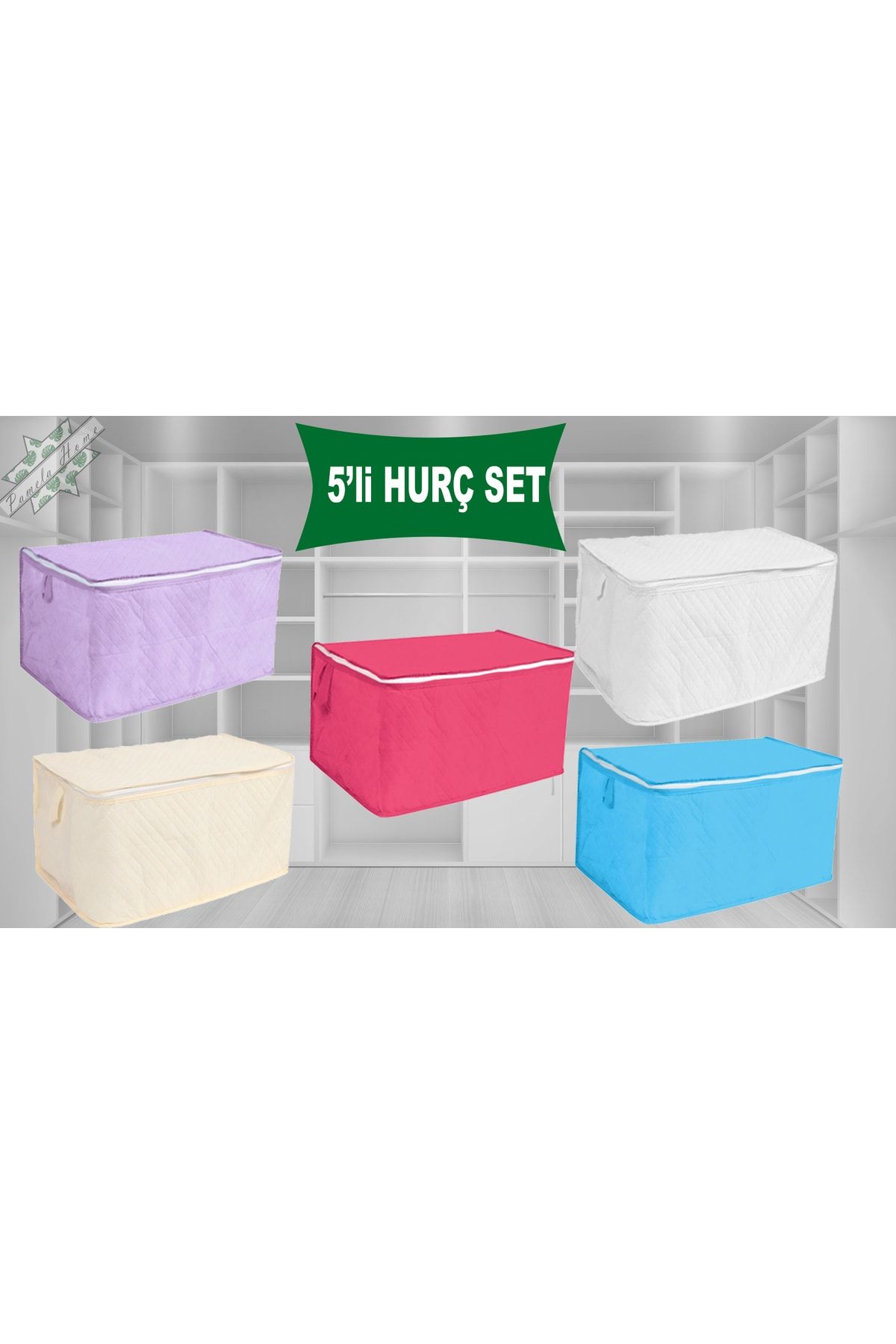 by ballı biocotton Set De 5 Cârpe De Pernă Intercalare Material Durabil Cârpă De Pernă Multifuncțională 70x45x35 - One Size