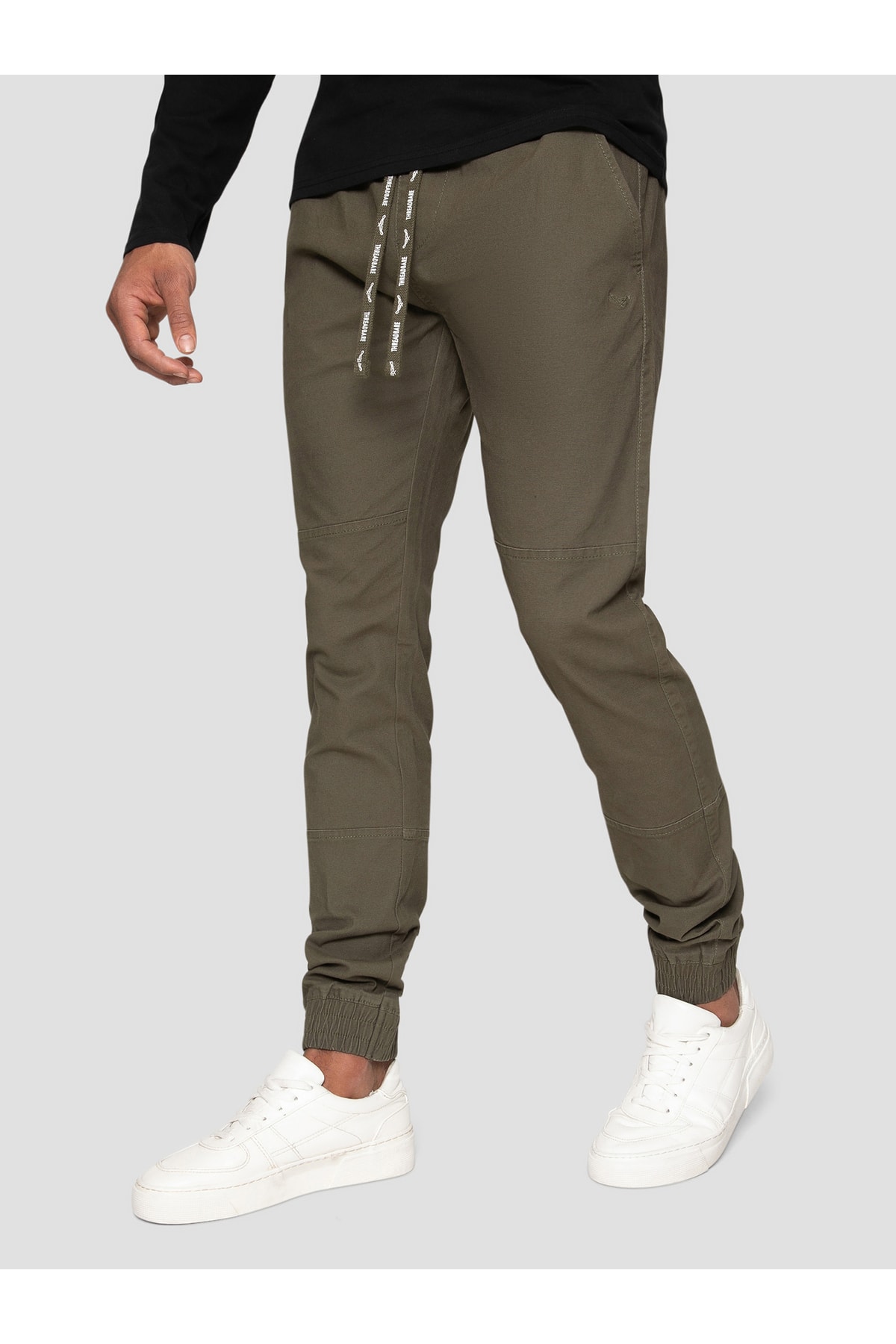 Threadbare Jogginghose Khaki Straight Fast ausverkauft NZ9178