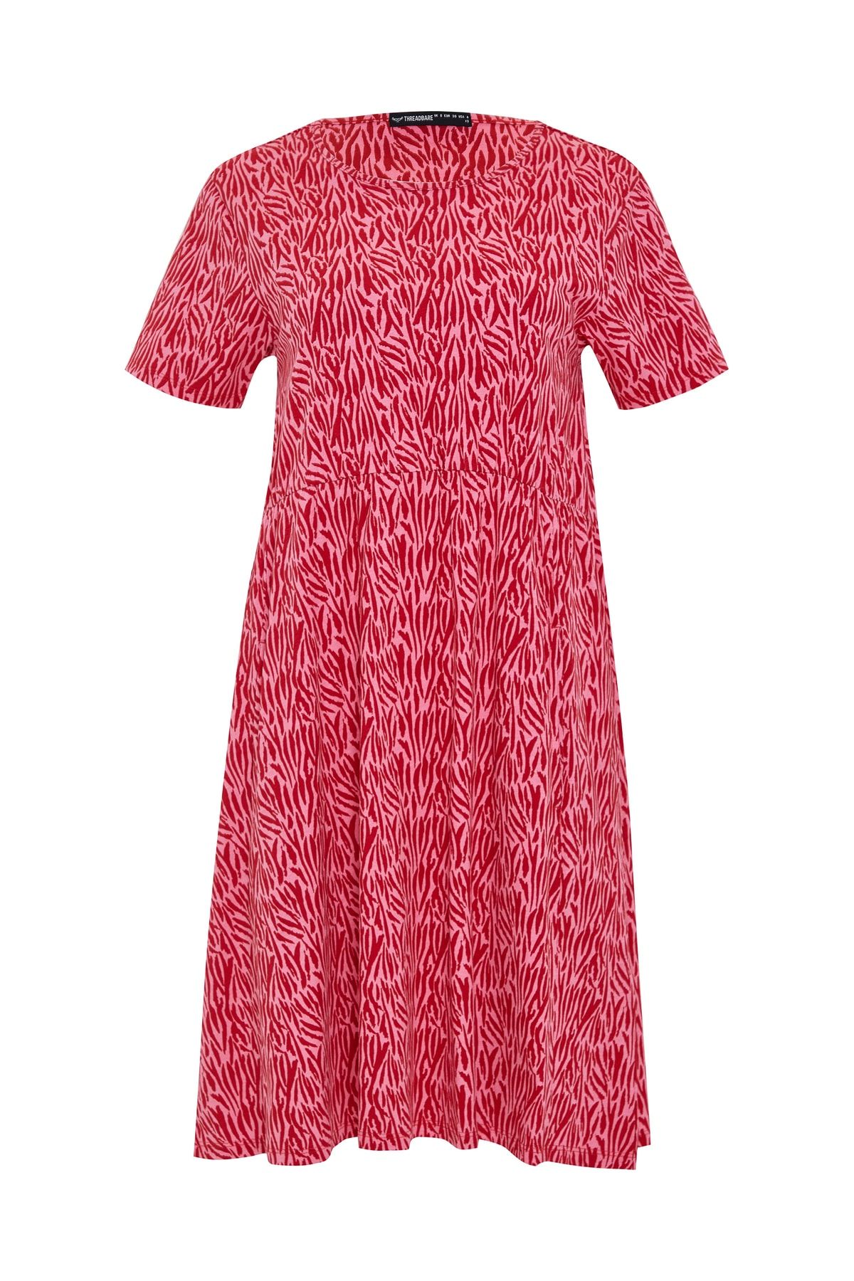 Threadbare Kleid Rosa Basic