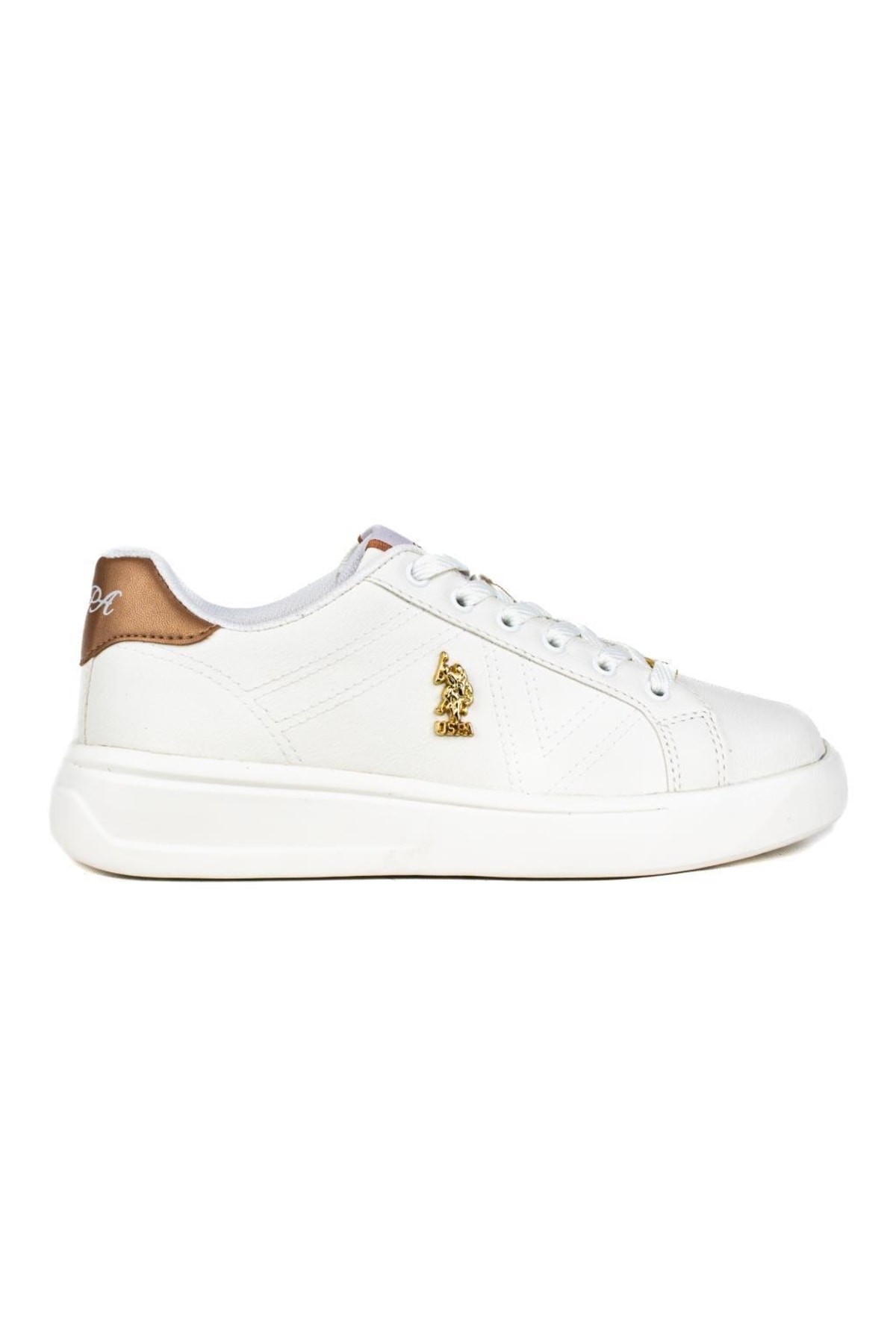 کفش U.S. Polo Assn. یو اس پولو زنانه روزمره ارتوپدی سفید Exxy اورجینال - تصویر 6