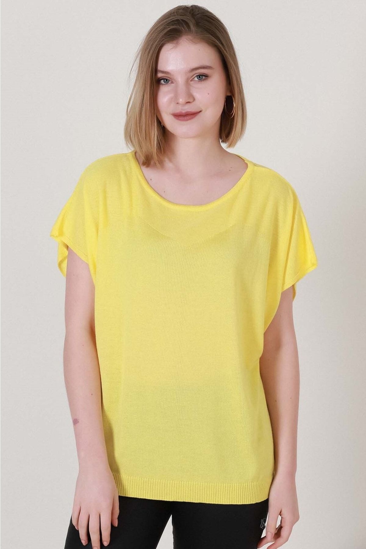 Yellow summer blouse outlet