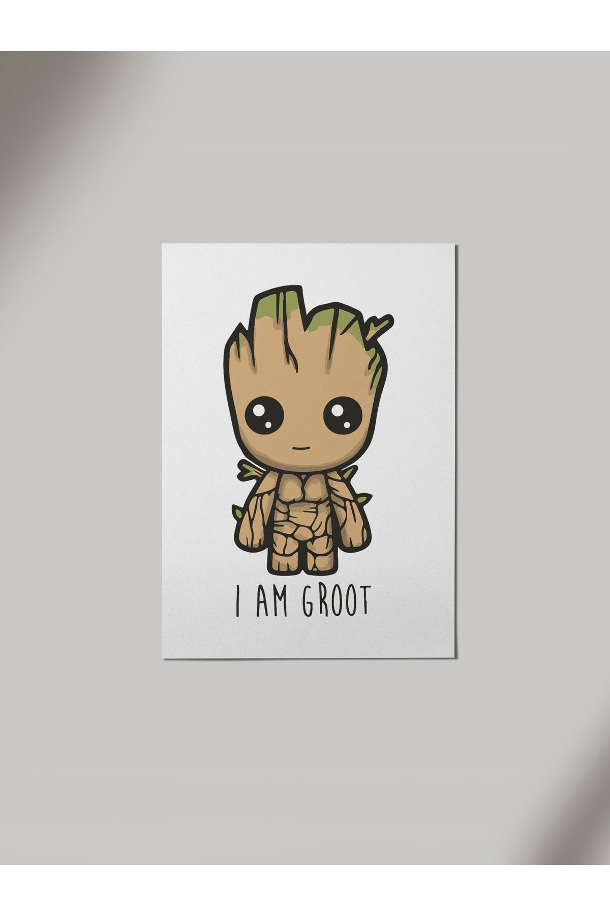 Panorama Ajans Marvel Tatl Cute Groot Tasar m Ah ap Poster Tablo