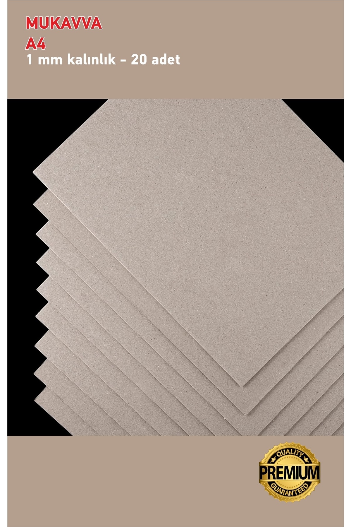 Hsn Sert Mukavva A4 Kalın 1mm 20 Adet