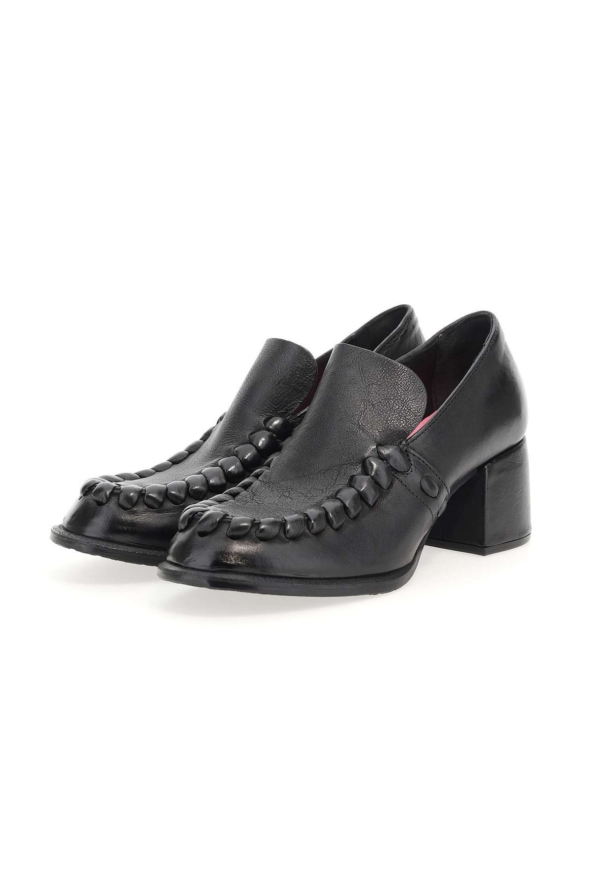 A.S.98 Loafer Schwarz Blockabsatz Fast ausverkauft