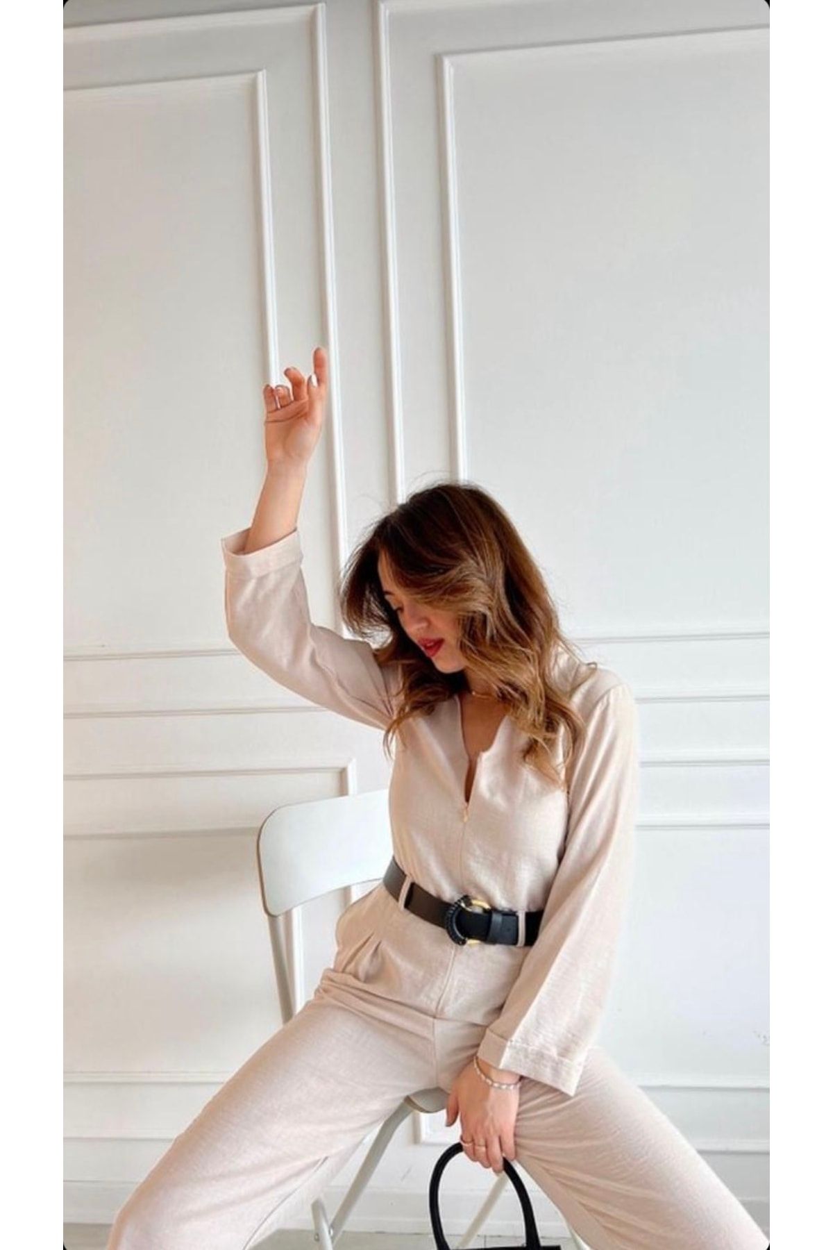 Womens sale linen jumpsuit