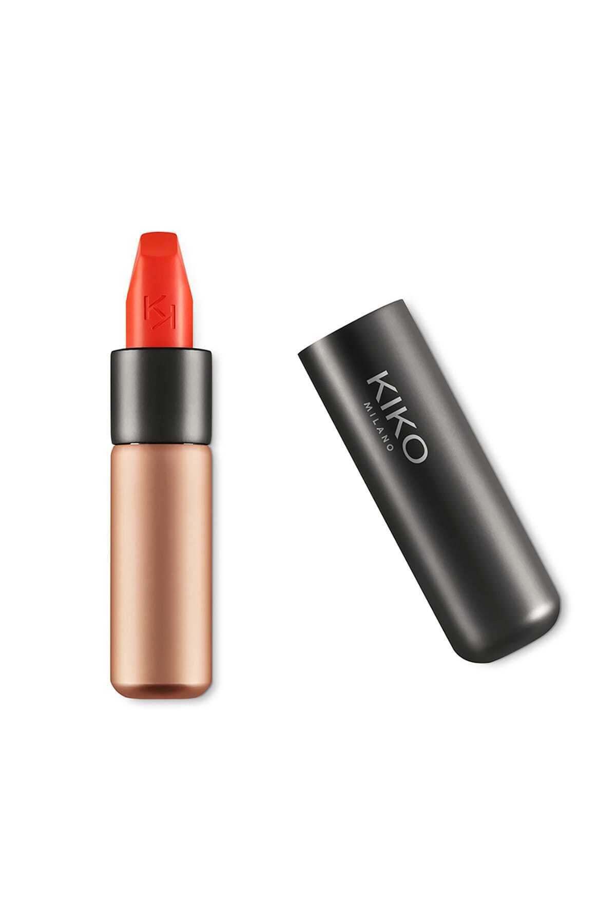 KIKO Saten Mat Ruj - Velvet Passion Matte Lipstick 309 Tulip Red ...