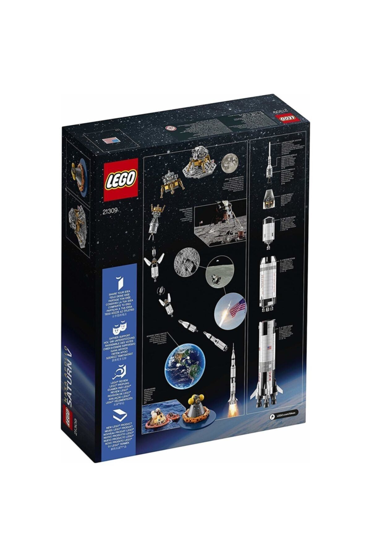 LEGO-Nasa Apollo Saturn V - Ideas 21309 Model Box 4