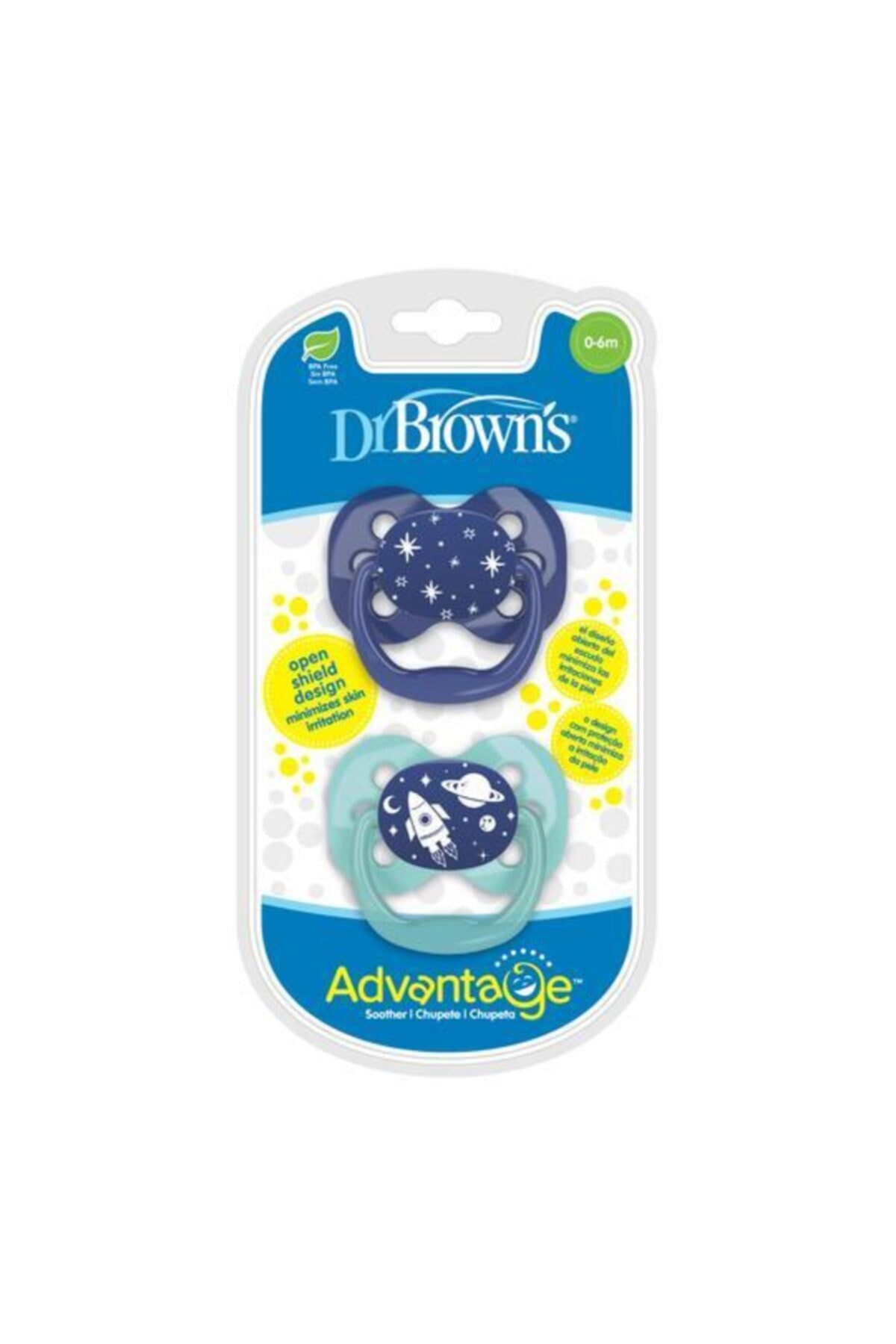 Dr Browns Advantage™ Emzik - 1. Evre, Mavi, İkili Paket