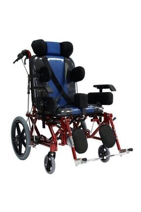 Çelik Profil Yetişkin Spastik Tekerlekli Sandalye PRA-3374231-4445