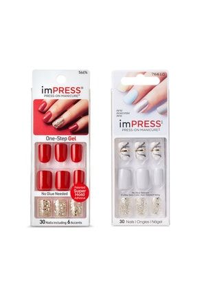 Kendinden Yapışkanlı Takma Tırnak - Kısa - Yapıştır Çık - Bıpa015c - Bıpa230c İMP19