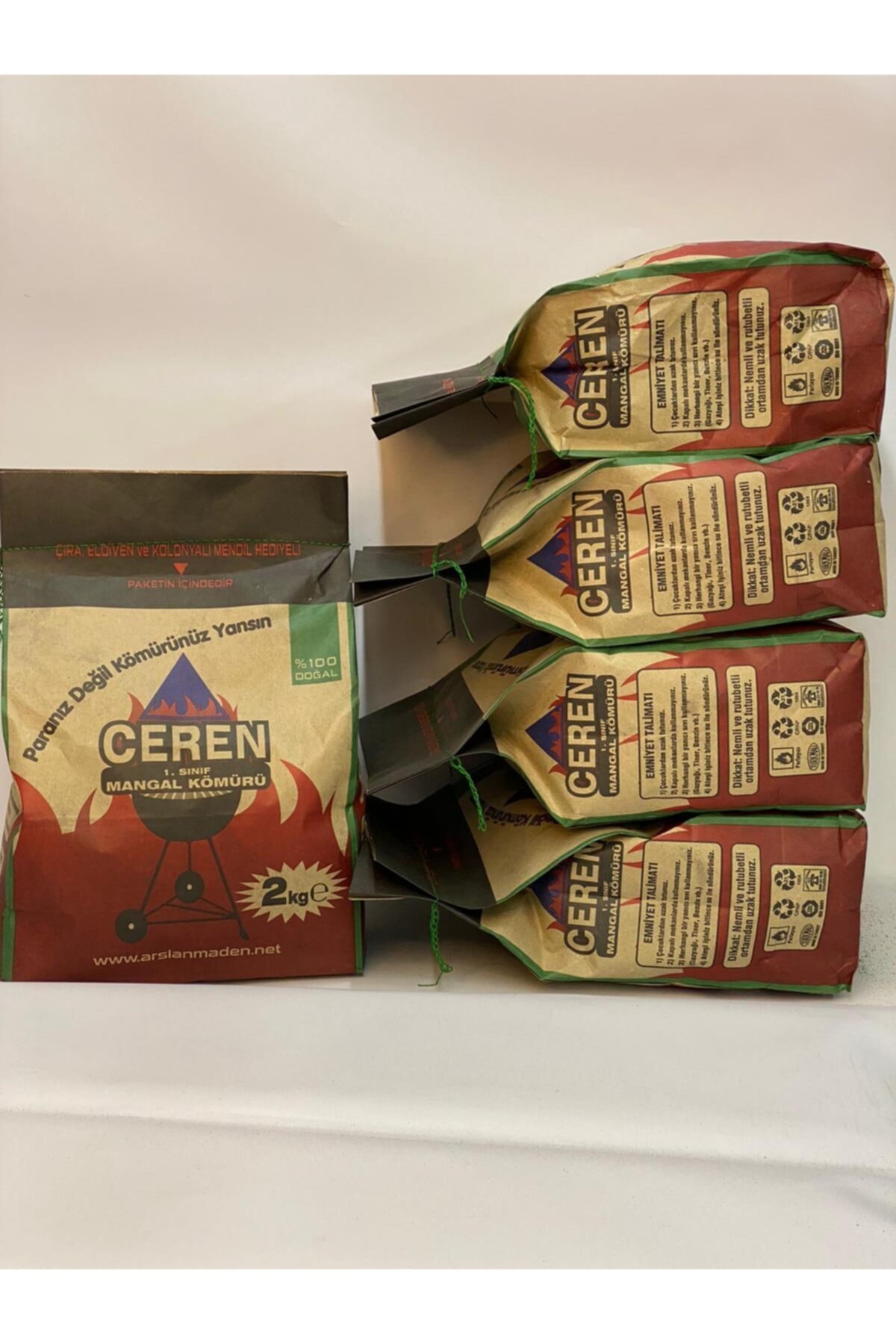 Meşe Mangal Kömürü 2 Kg X 10 Adet 4