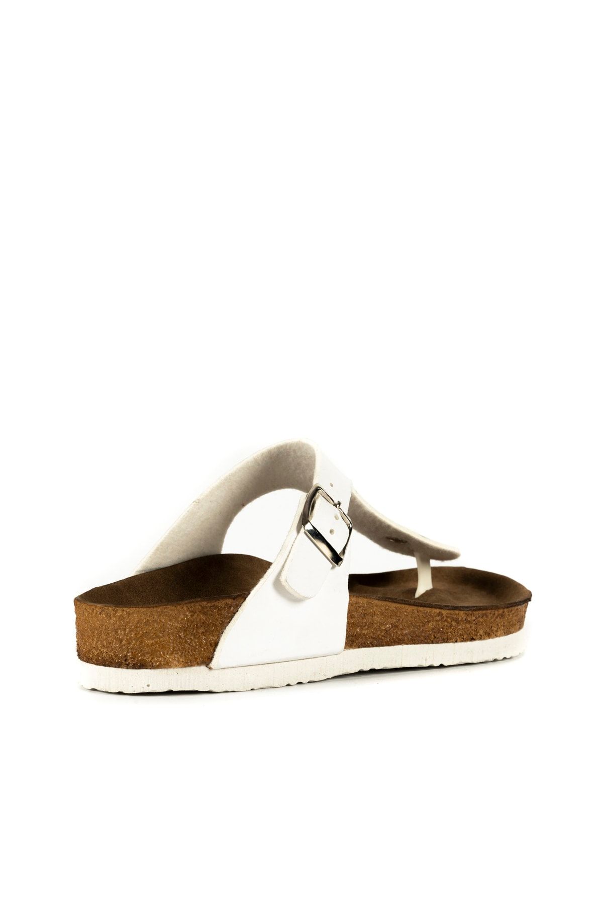 دمپایی سفید زنانه Luke Slipper SA10SK014 اورجینال Slazenger