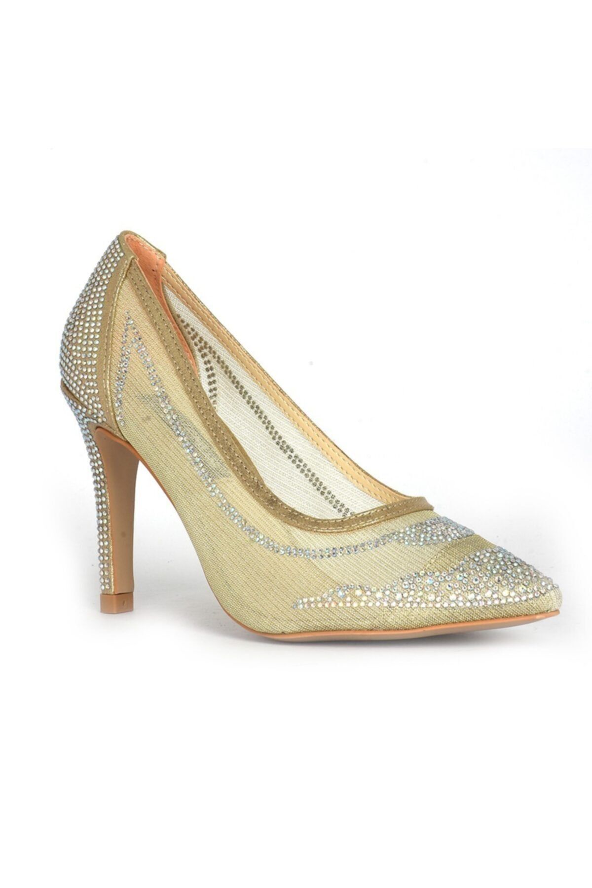 Venüs-Women's Gold Colored Evening Dress Shoes2172248 2