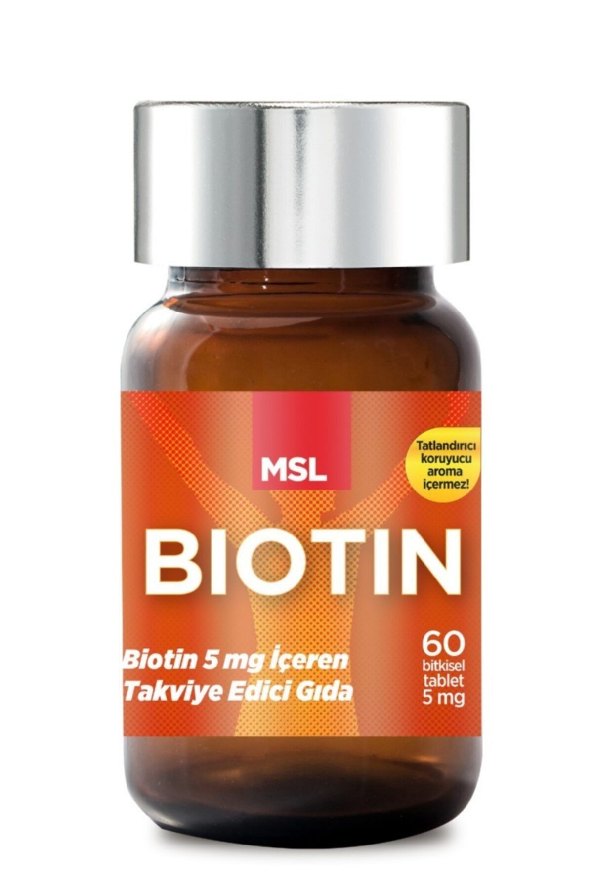 msl biotin 5 mg 60 tablet fiyati