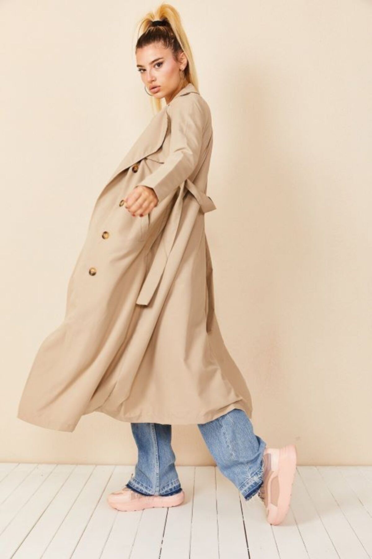Kappa sale trench coat